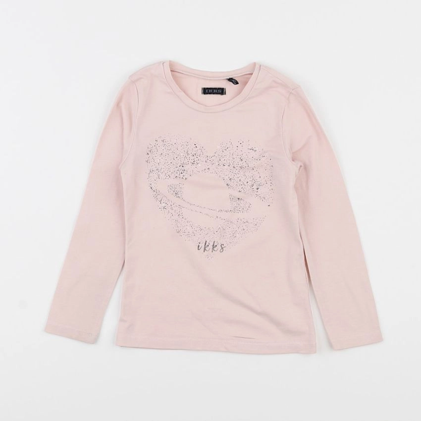 IKKS - tee-shirt rose - 3 ans