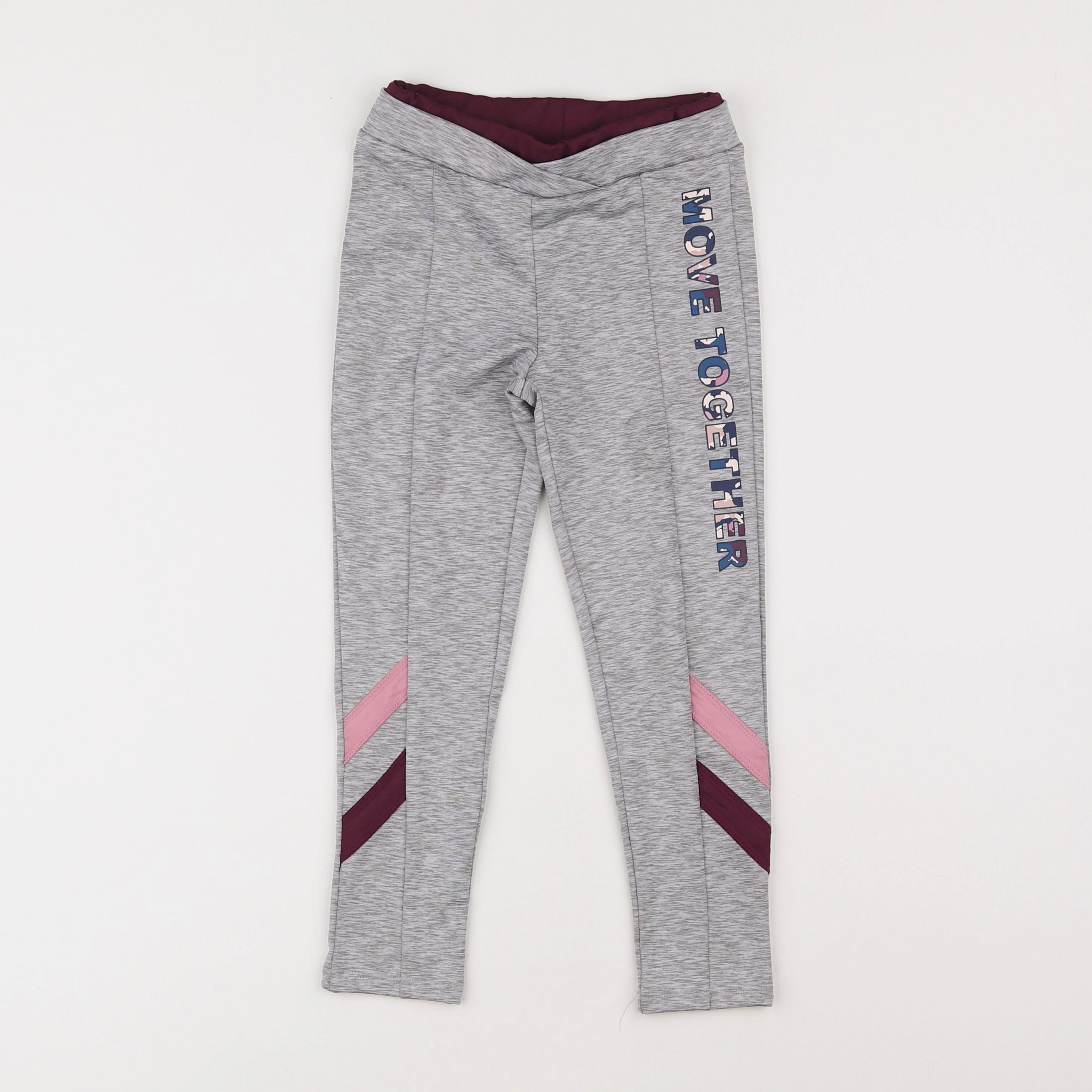 Vertbaudet - legging gris - 5 ans