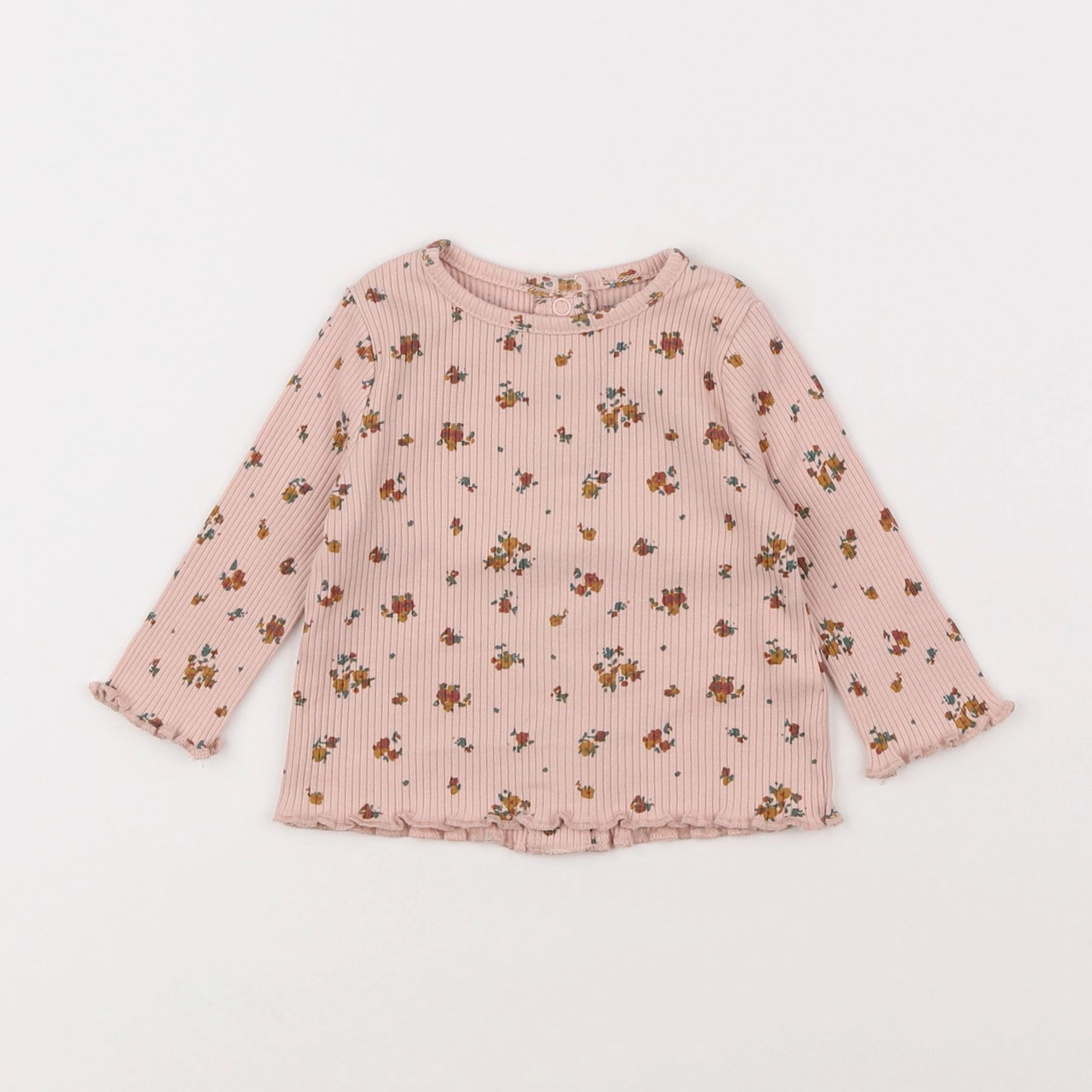 Vertbaudet - tee-shirt rose - 3 mois