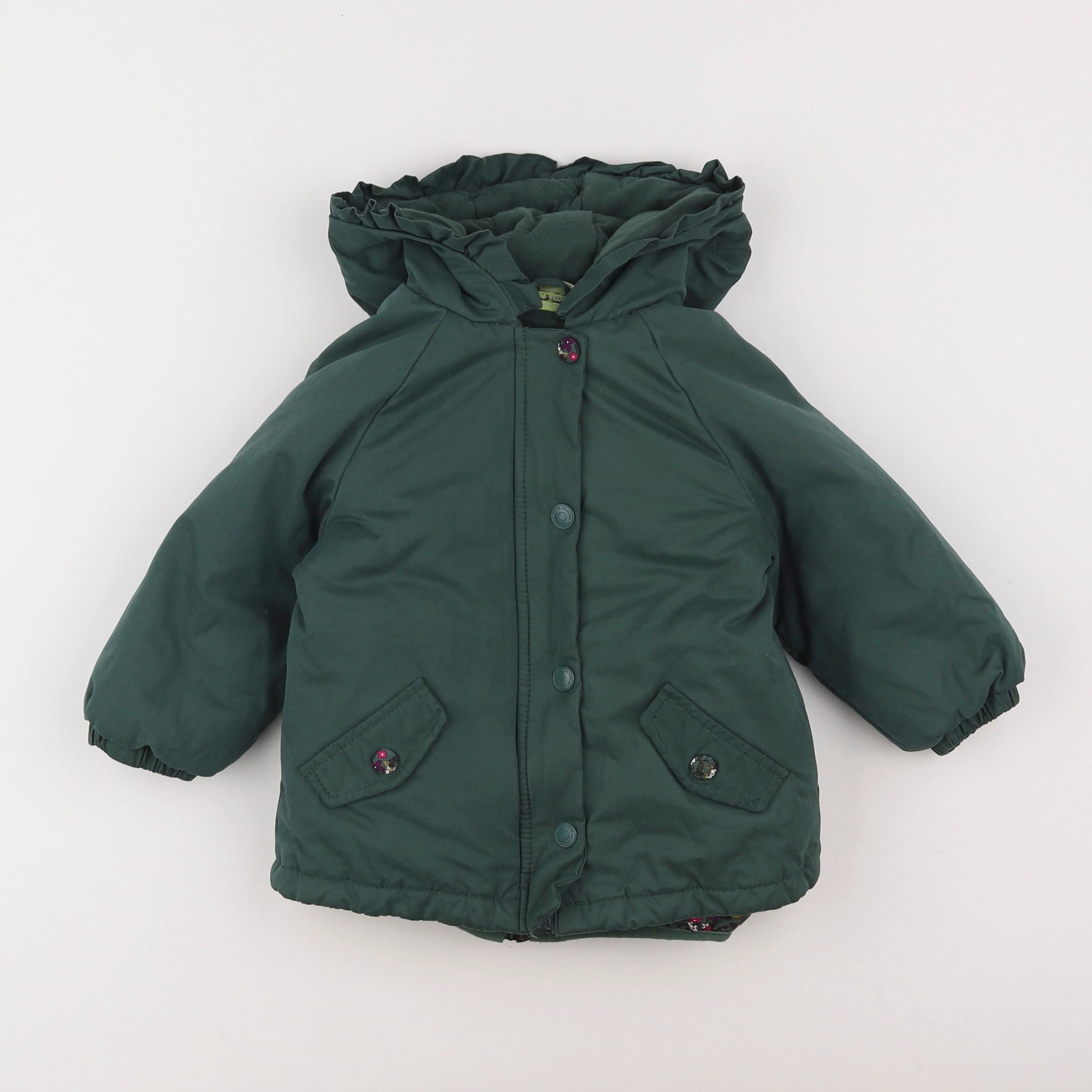 Tape à l'oeil - parka vert - 2 ans