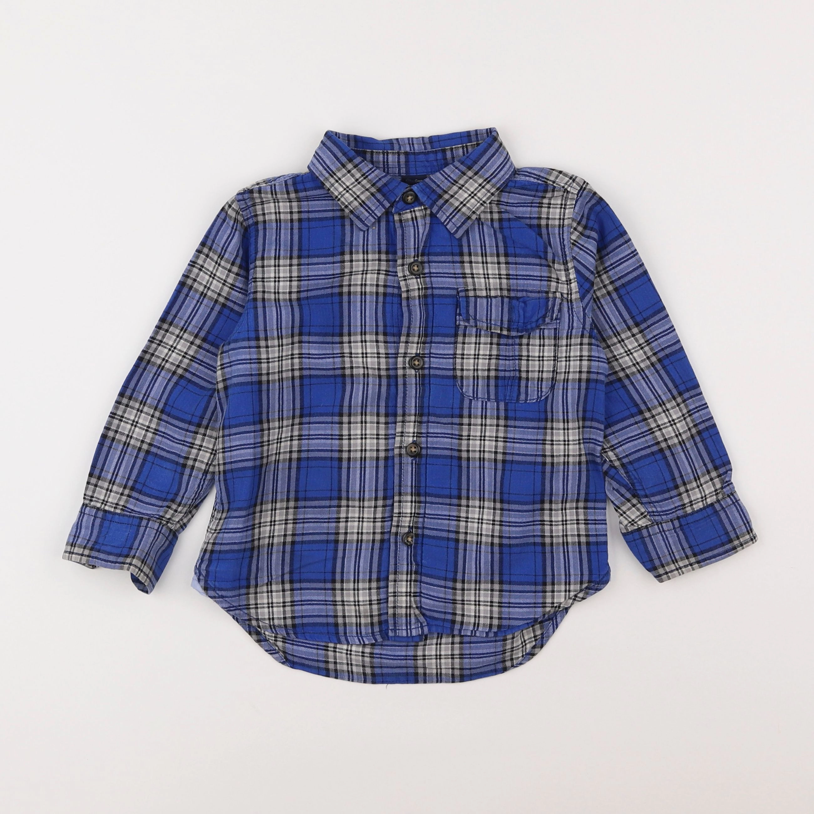 GAP - chemise bleu - 3 ans