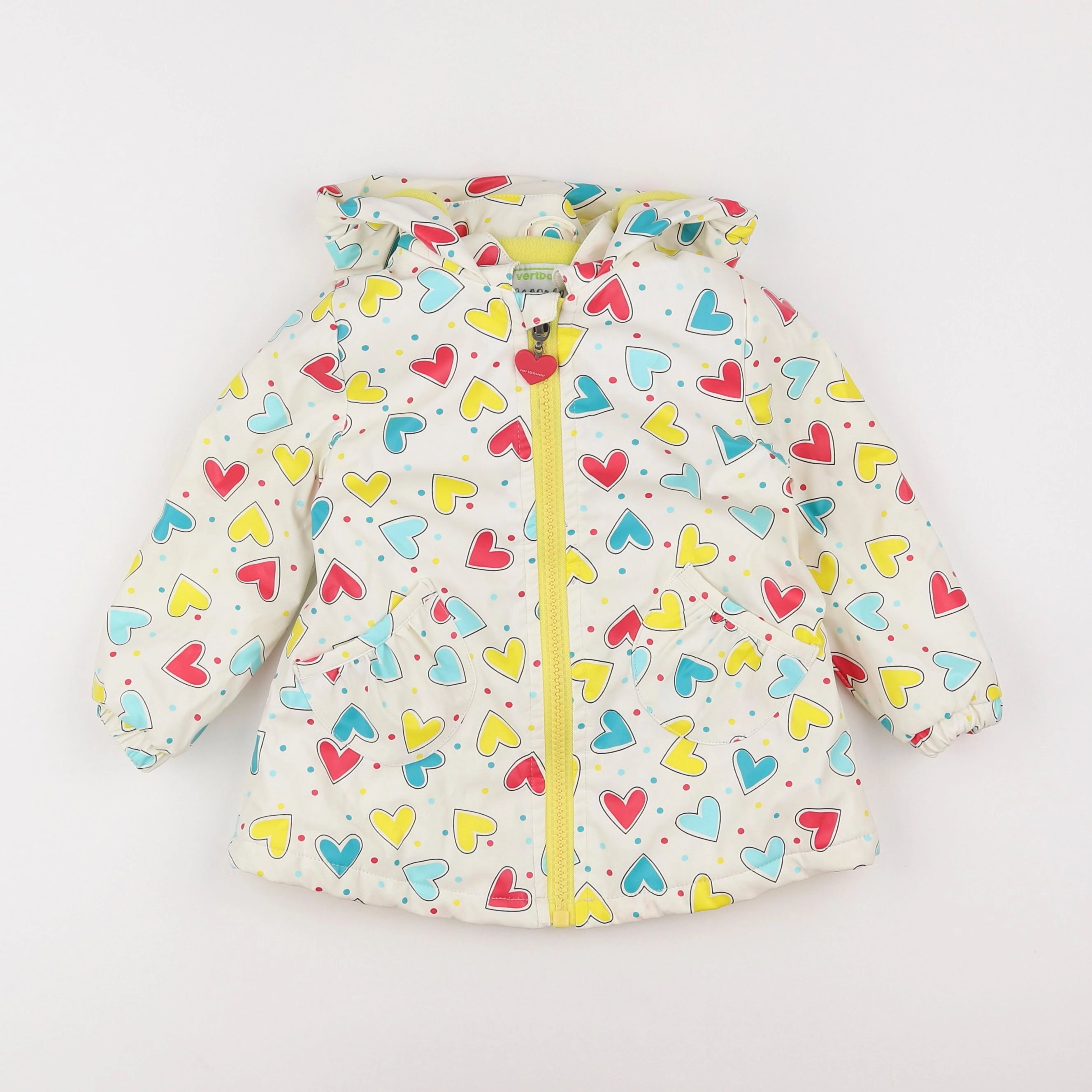 Vertbaudet - imperméable multicolore - 3 ans