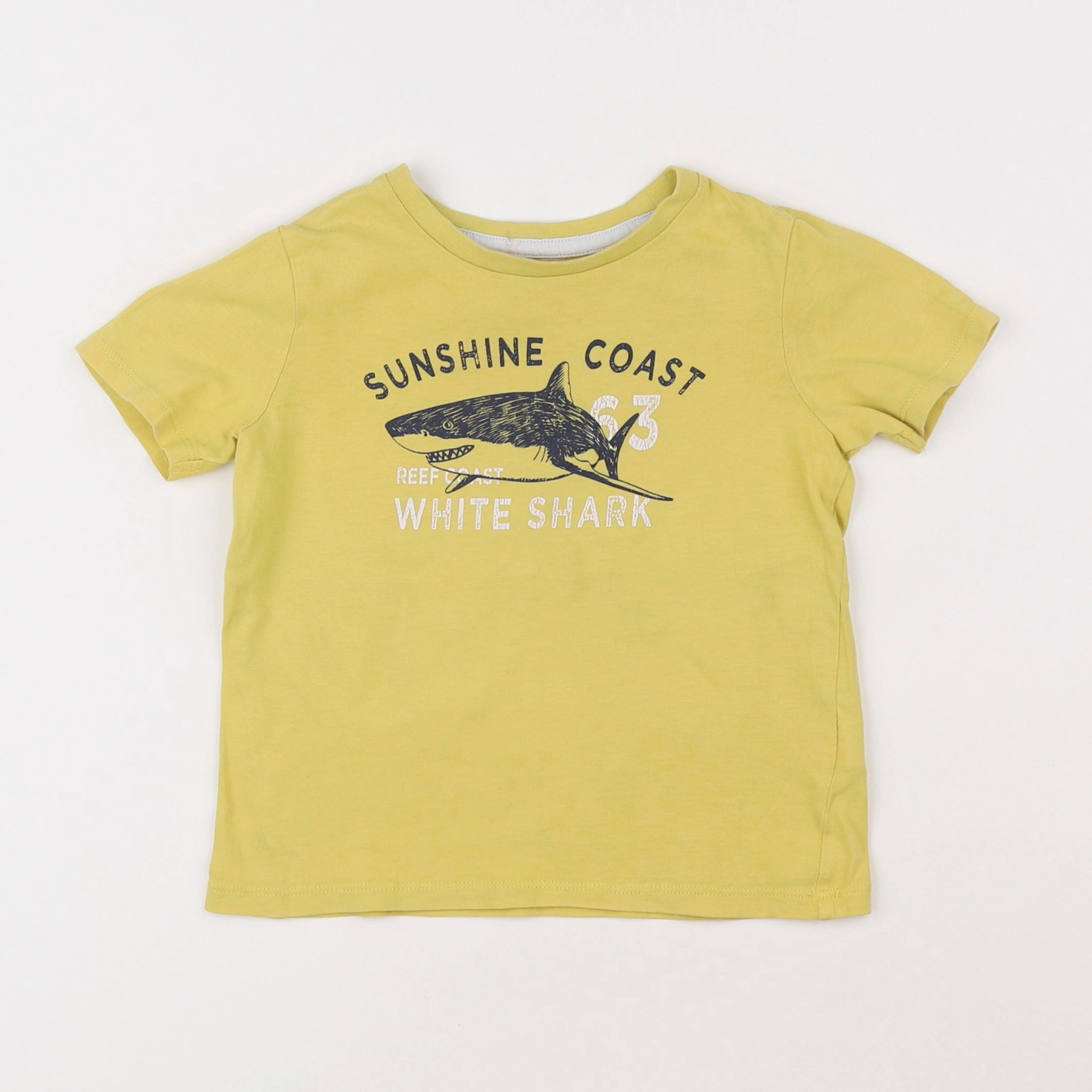 Vertbaudet - tee-shirt jaune - 3 ans