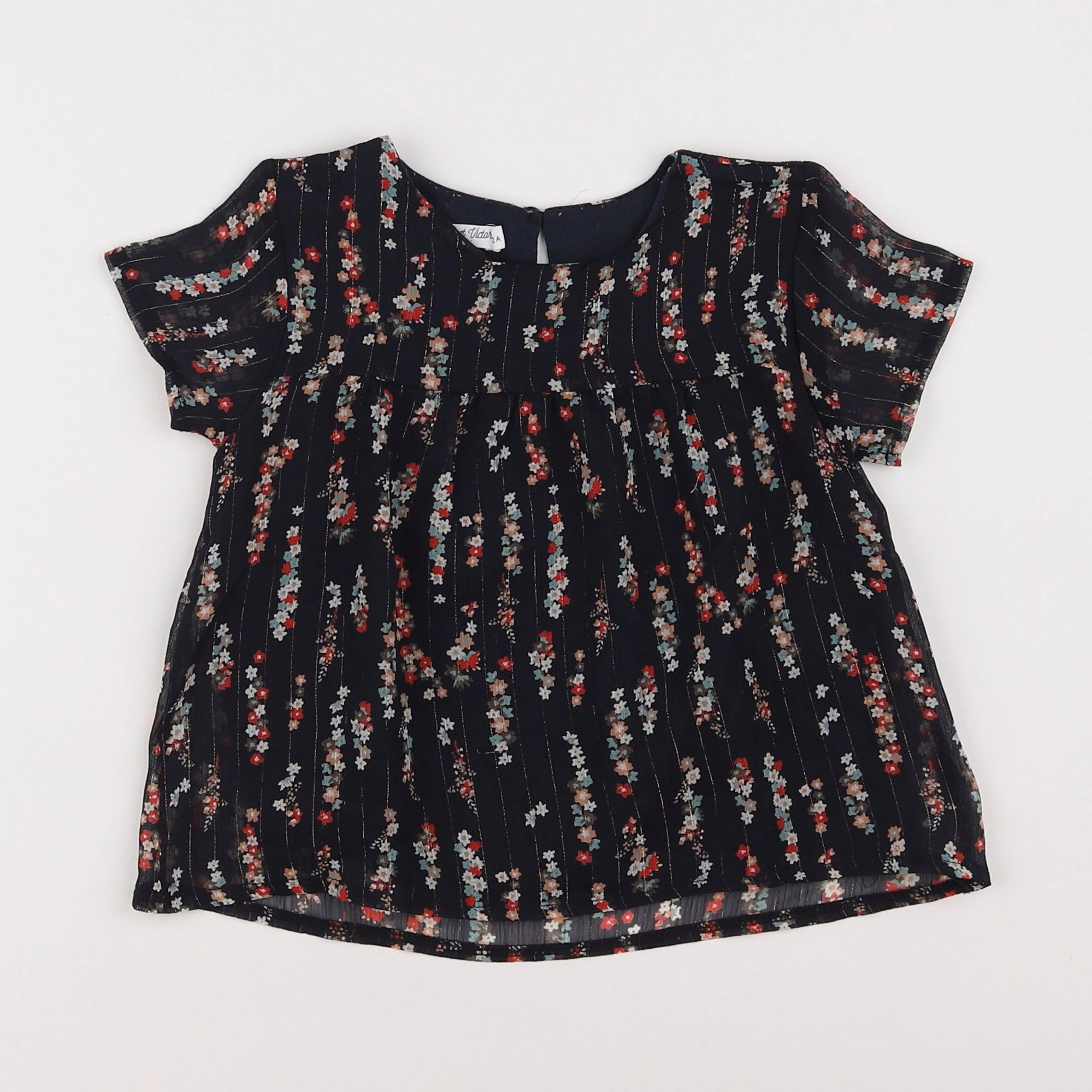 Eden & Victor - blouse multicolore - 2 ans