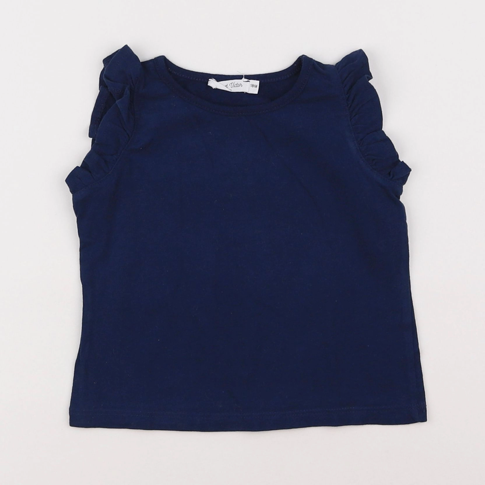 Eden & Victor - tee-shirt bleu - 18 mois