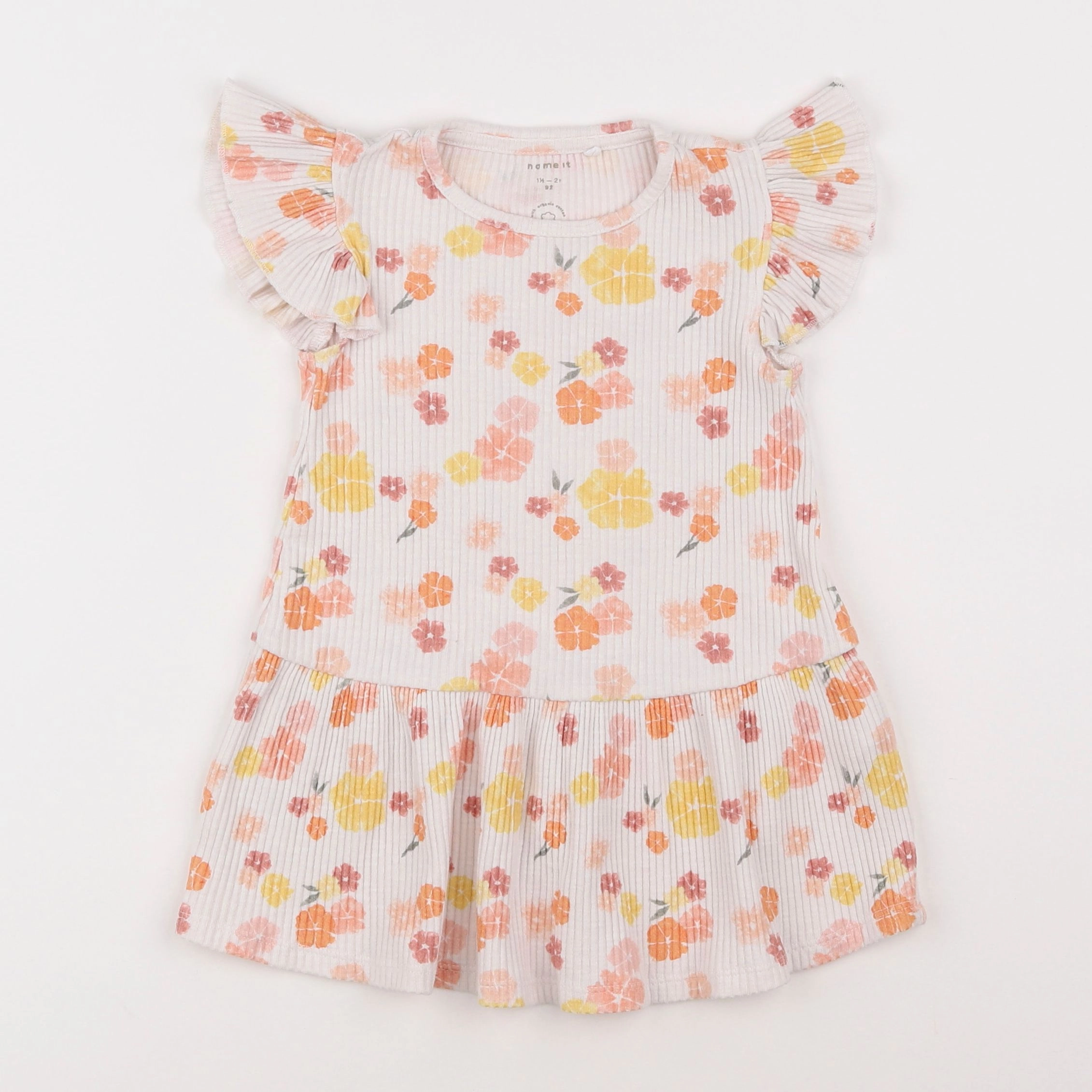 Name it - robe multicolore - 18 mois à 2 ans