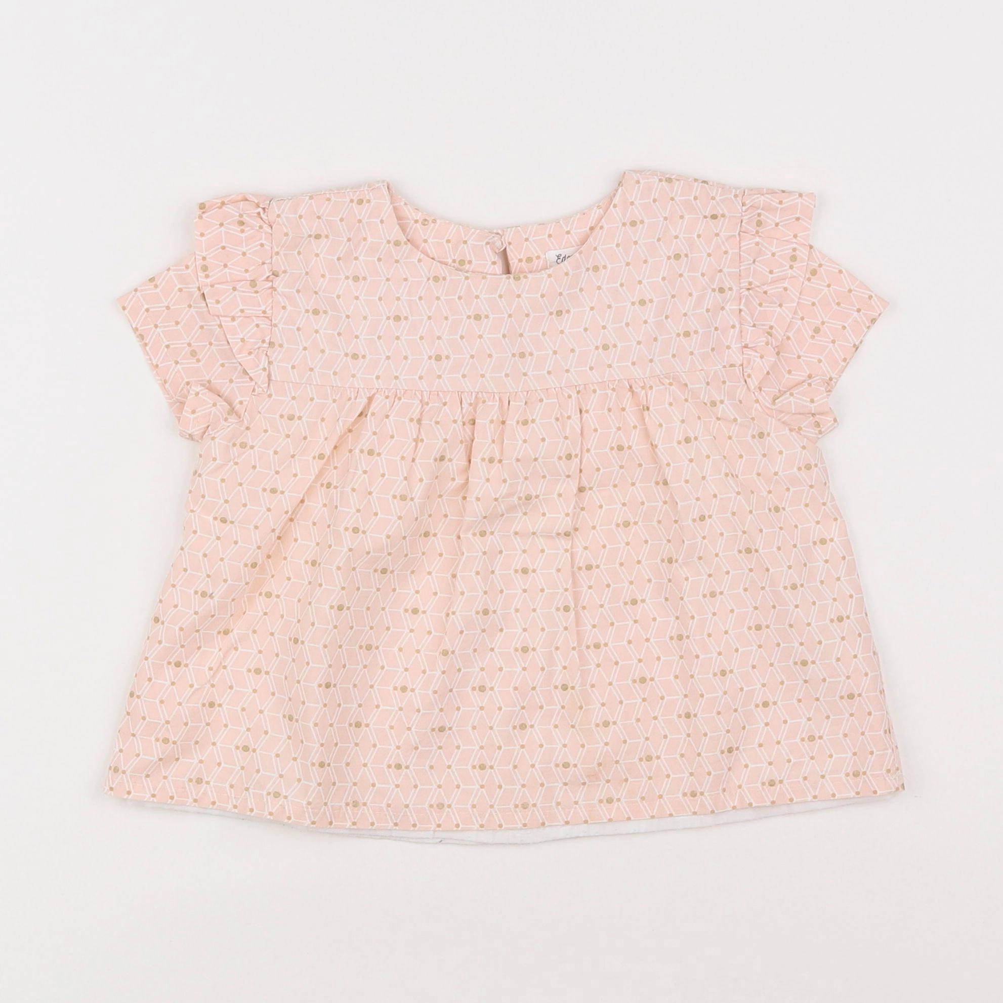 Eden & Victor - blouse rose - 18 mois