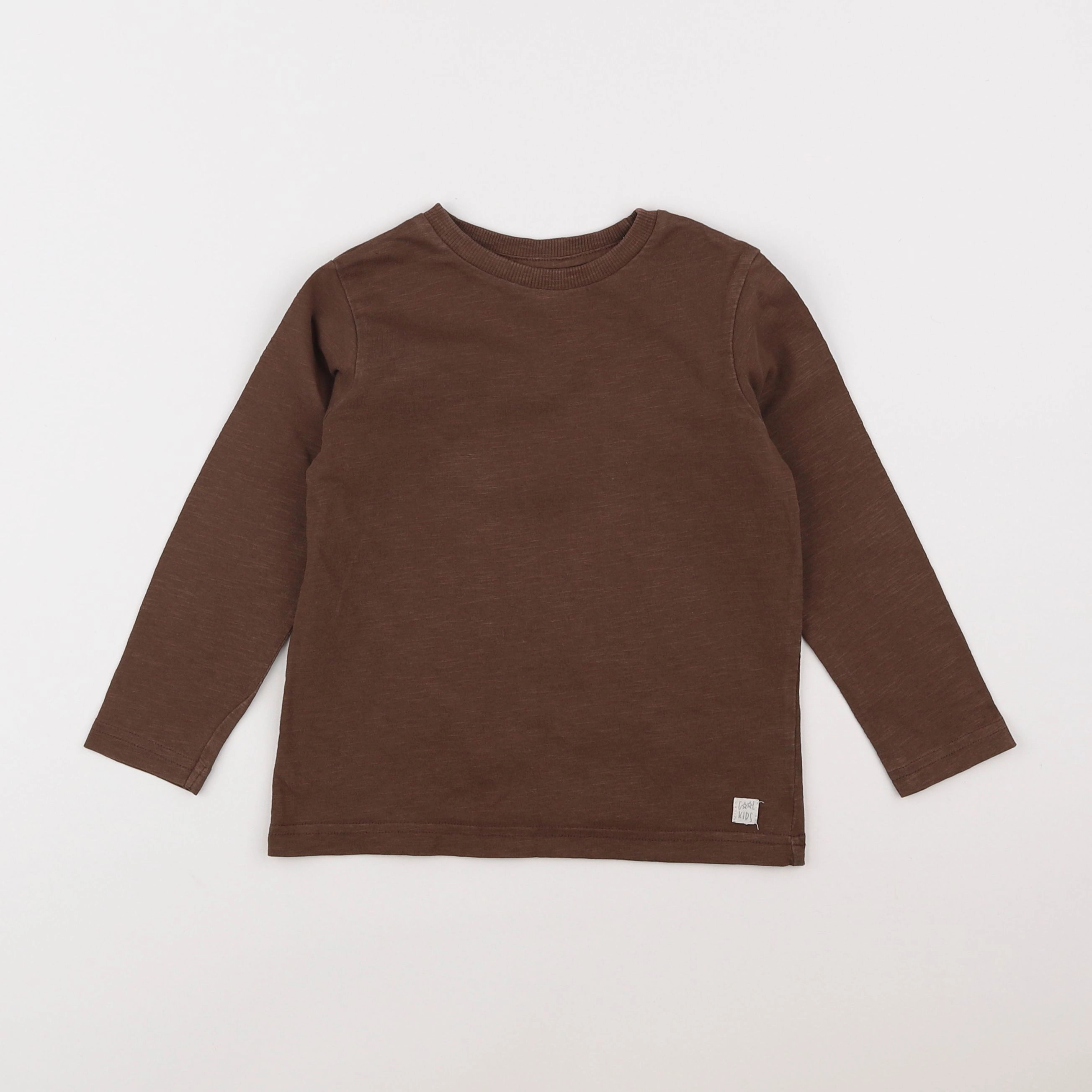 Vertbaudet - tee-shirt marron - 3 ans