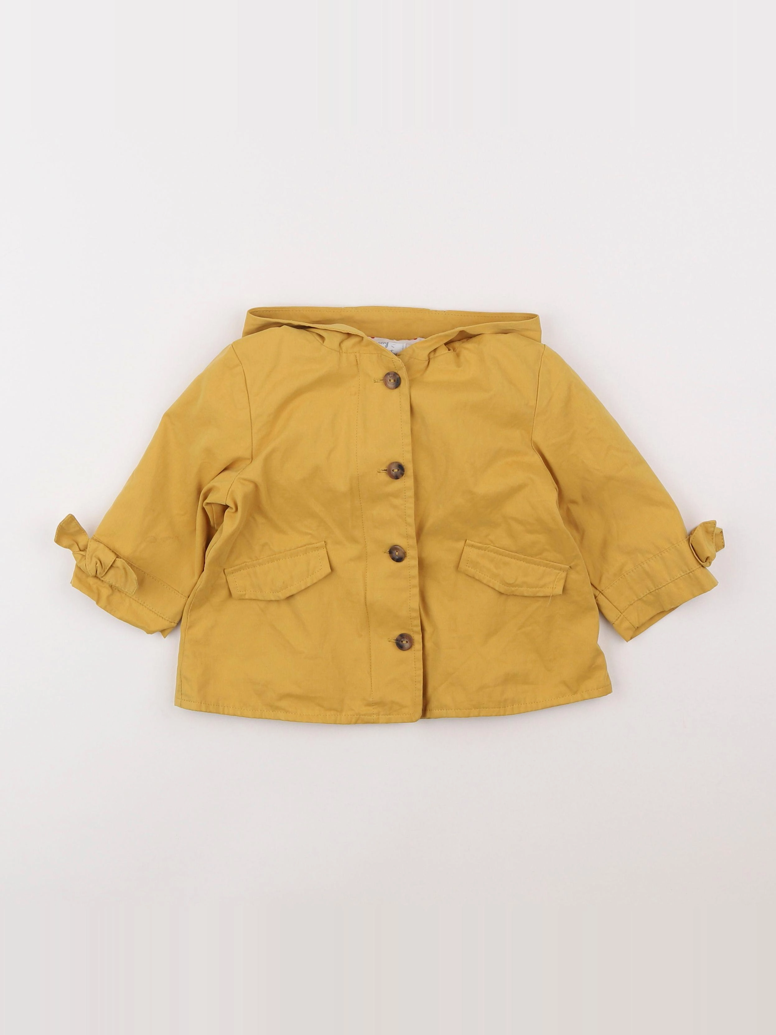 Vertbaudet - imperméable jaune - 9 mois