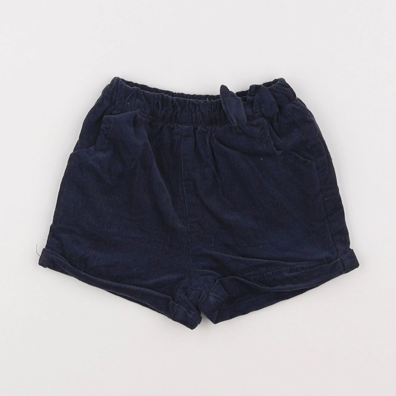 Vertbaudet - short bleu - 3 mois