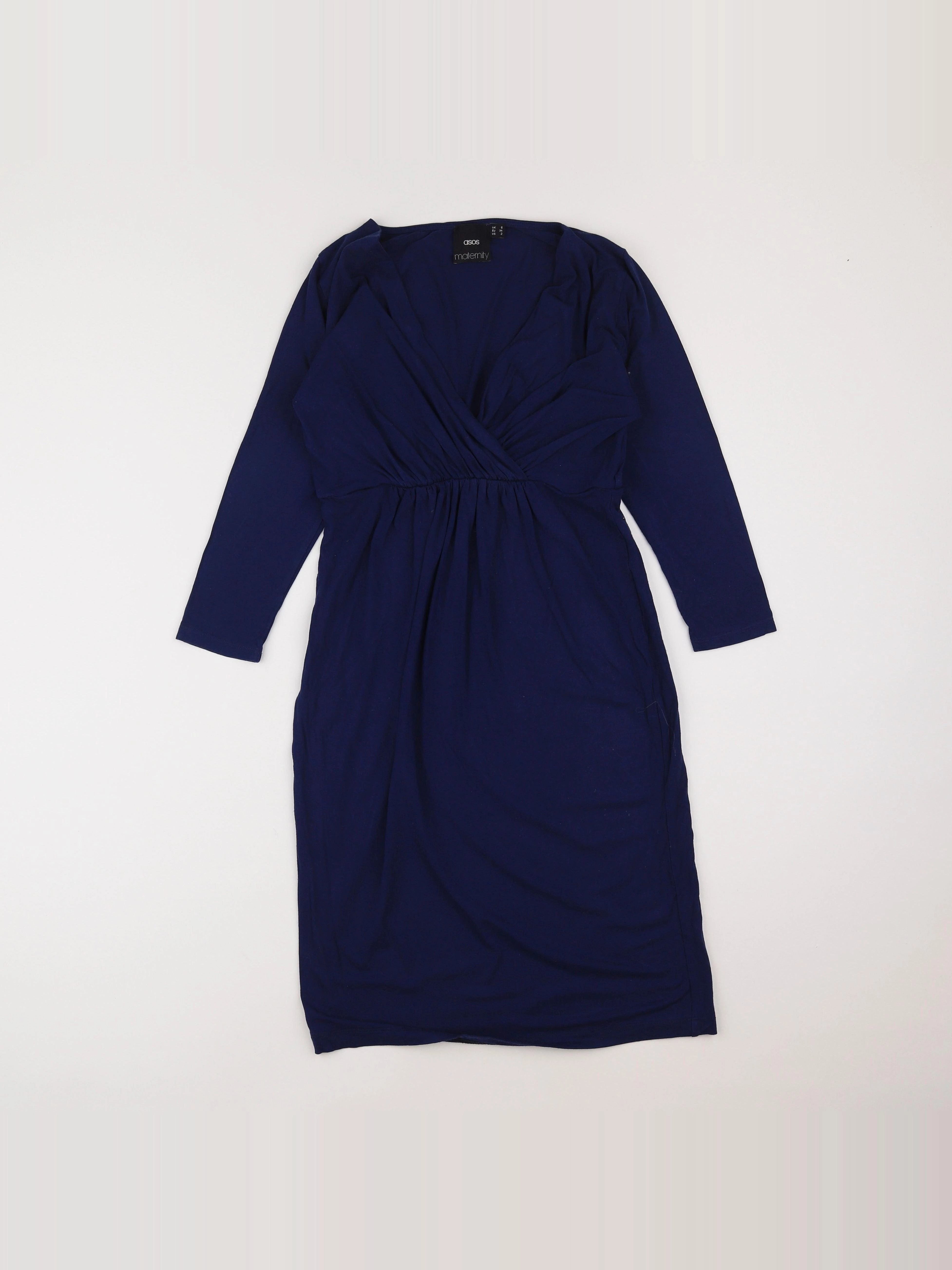 Asos - robe grossesse bleu - 34 à 36