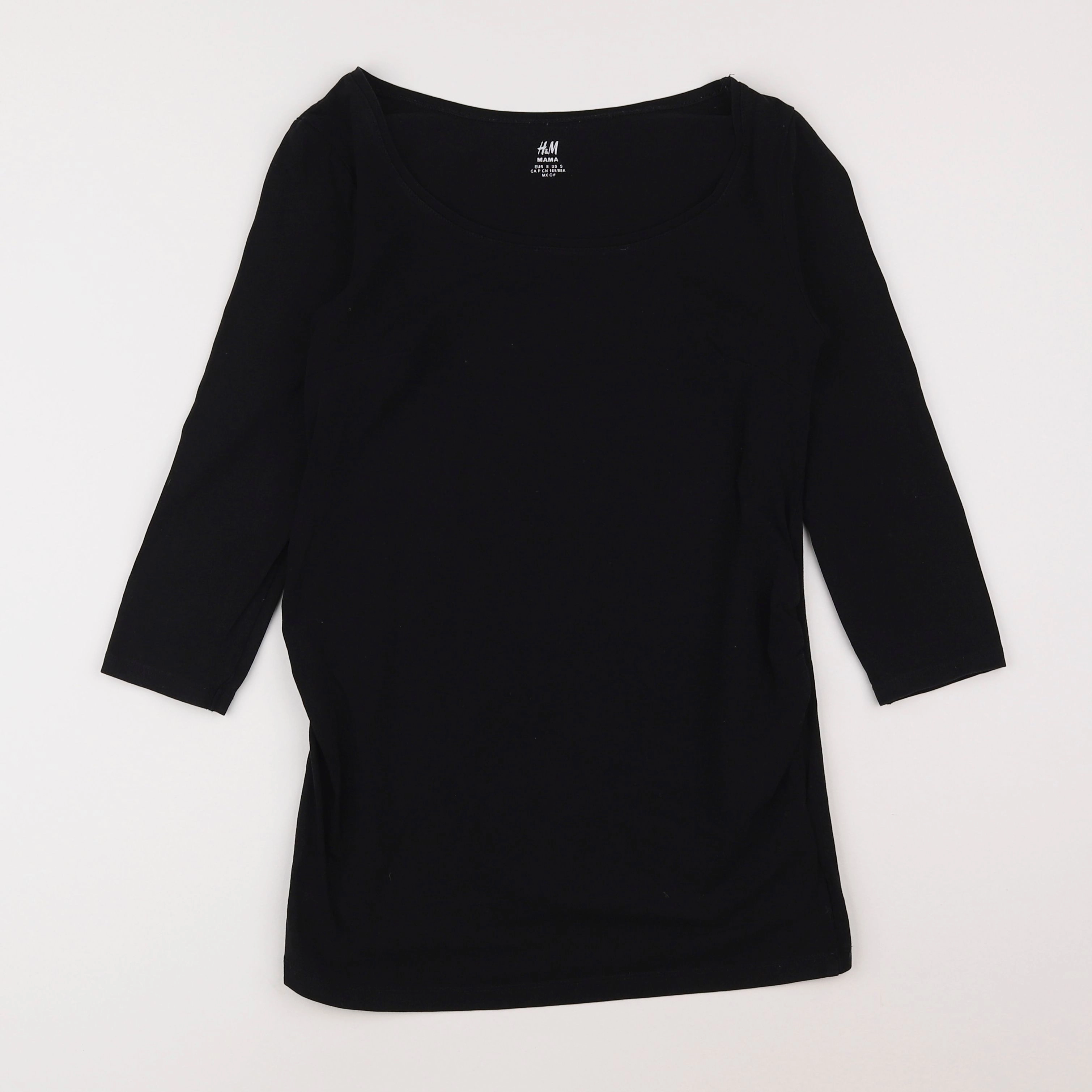 H&M - tee-shirt grossesse noir - 36