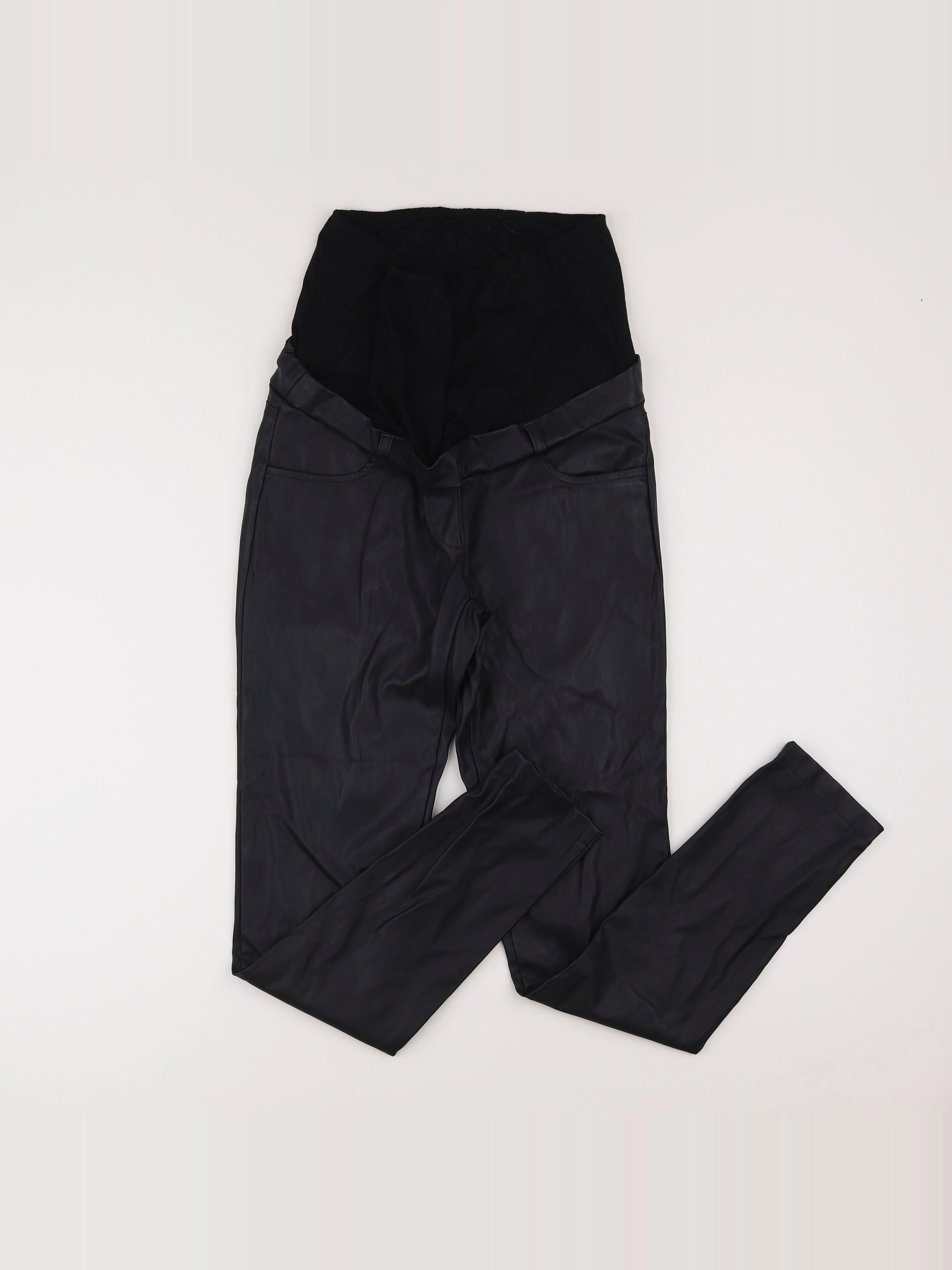 Envie de fraise - legging grossesse noir - 38