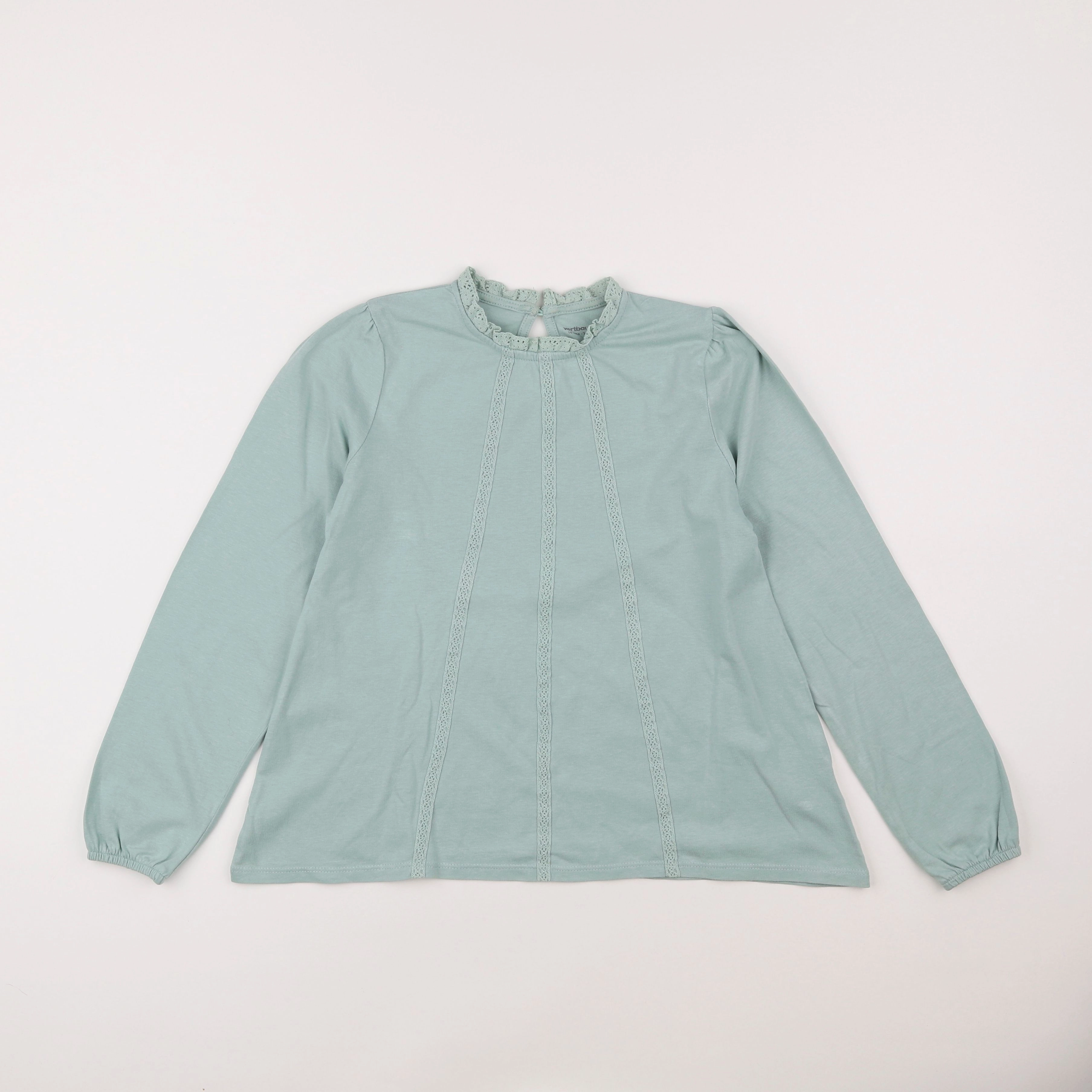 Vertbaudet - tee-shirt vert - 10 ans