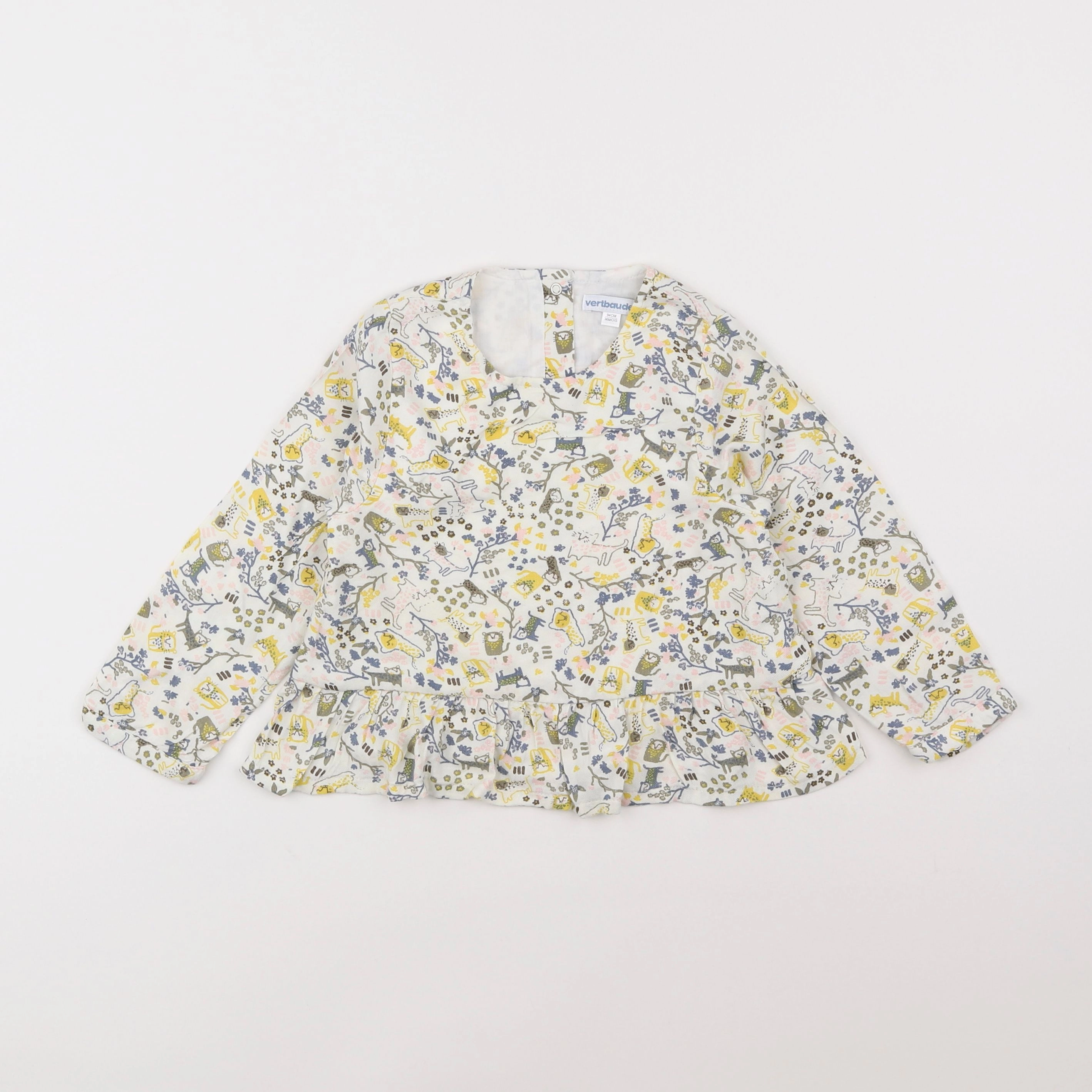 Vertbaudet - blouse multicolore - 3 ans