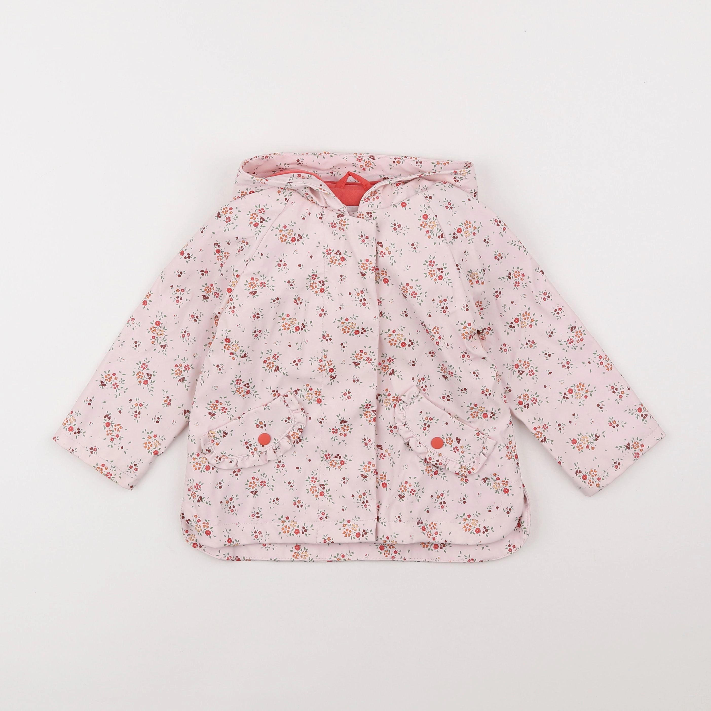 Vertbaudet - imperméable rose - 2 ans