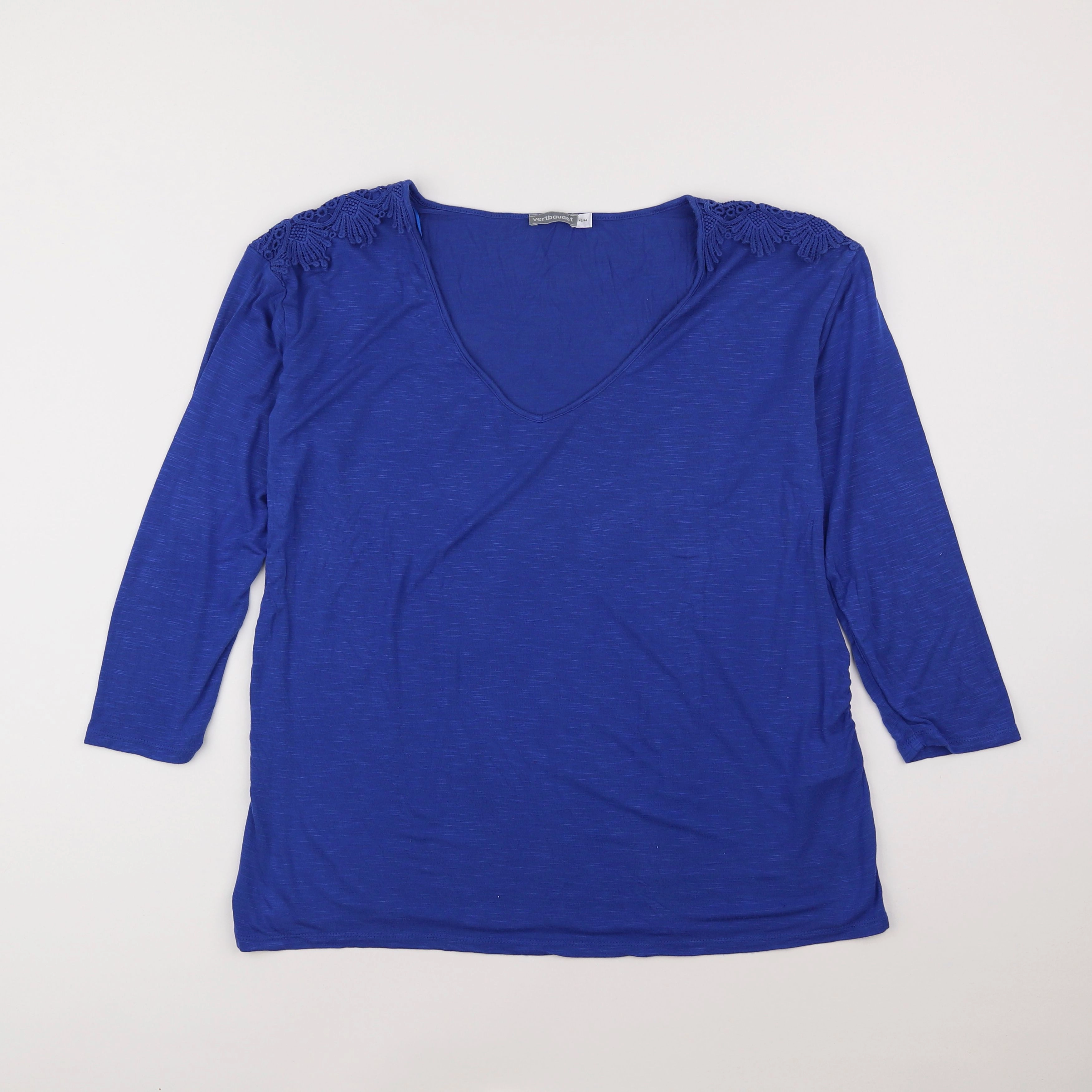 Vertbaudet - tee-shirt grossesse bleu - 42 à 44
