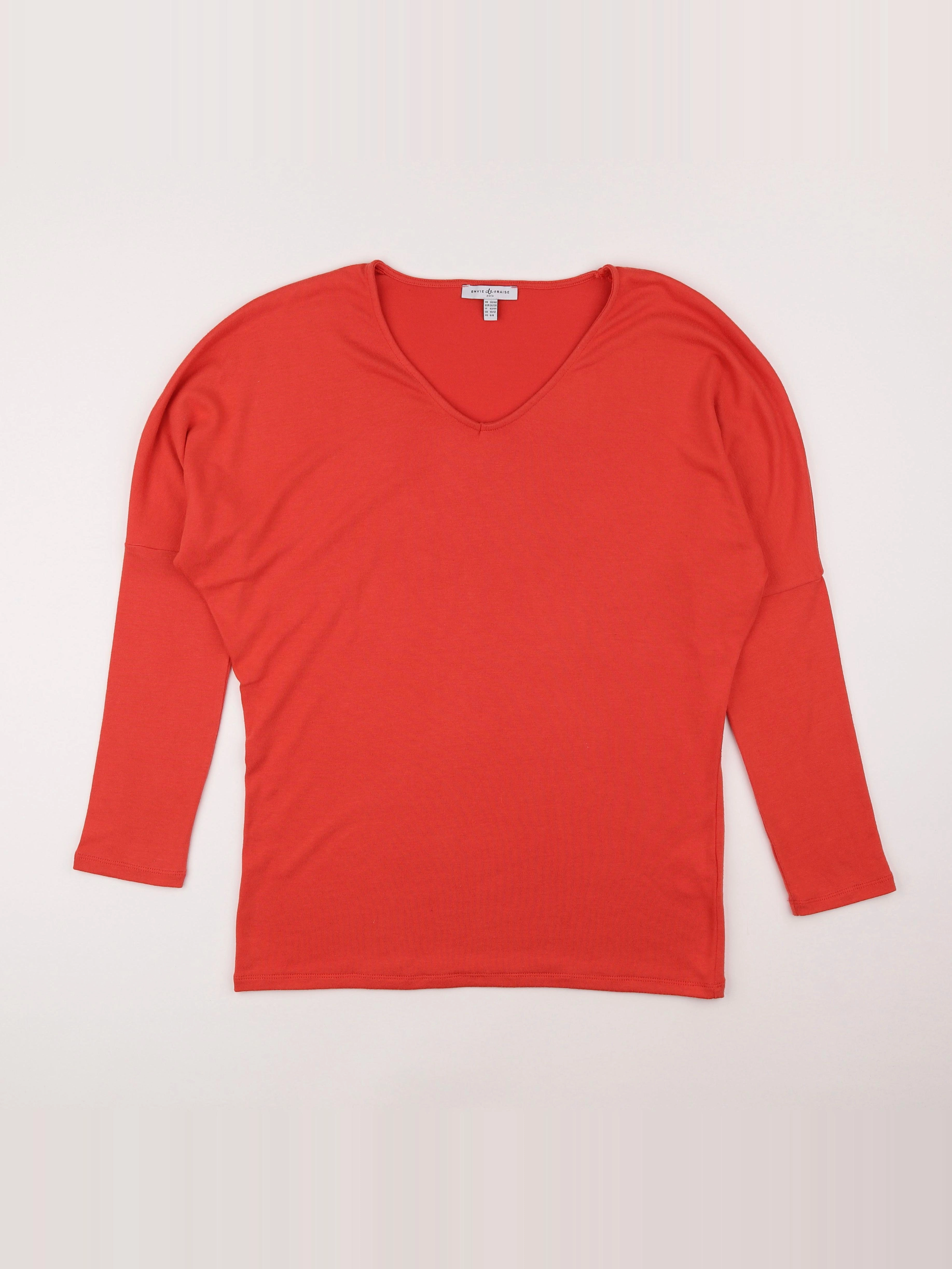 Envie de fraise - tee-shirt grossesse rouge - 38 à 40