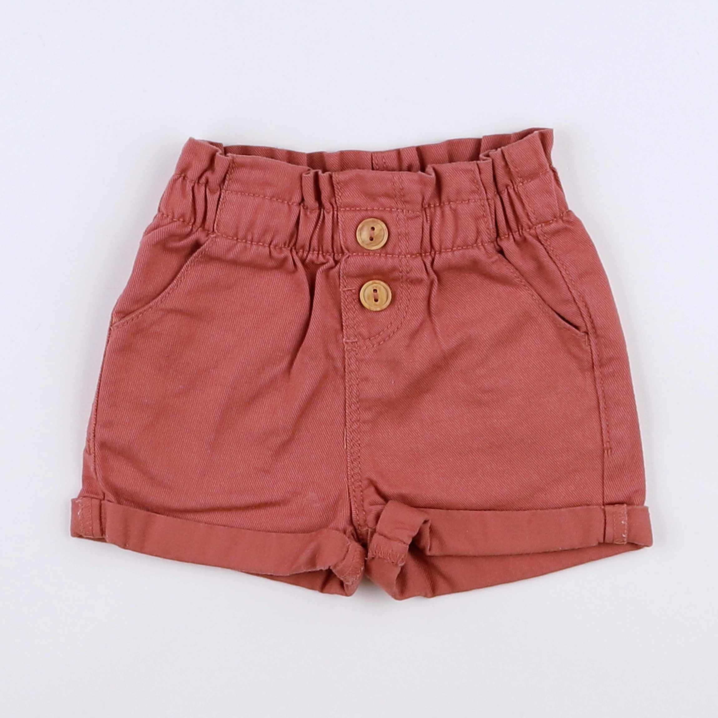 Vertbaudet - short rose - 3 mois