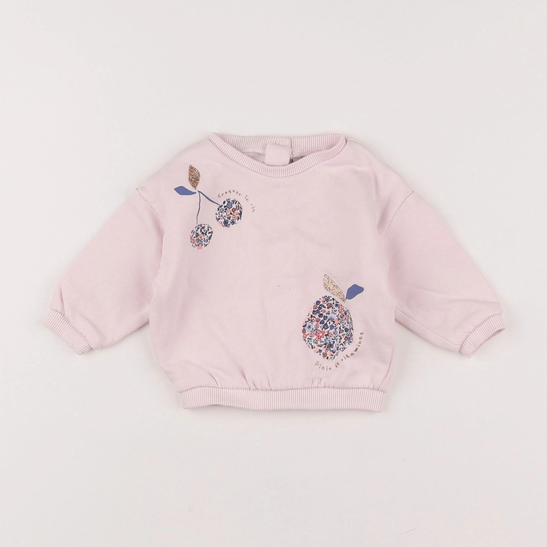Tape à l'oeil - sweat rose, multicolore - 3 mois