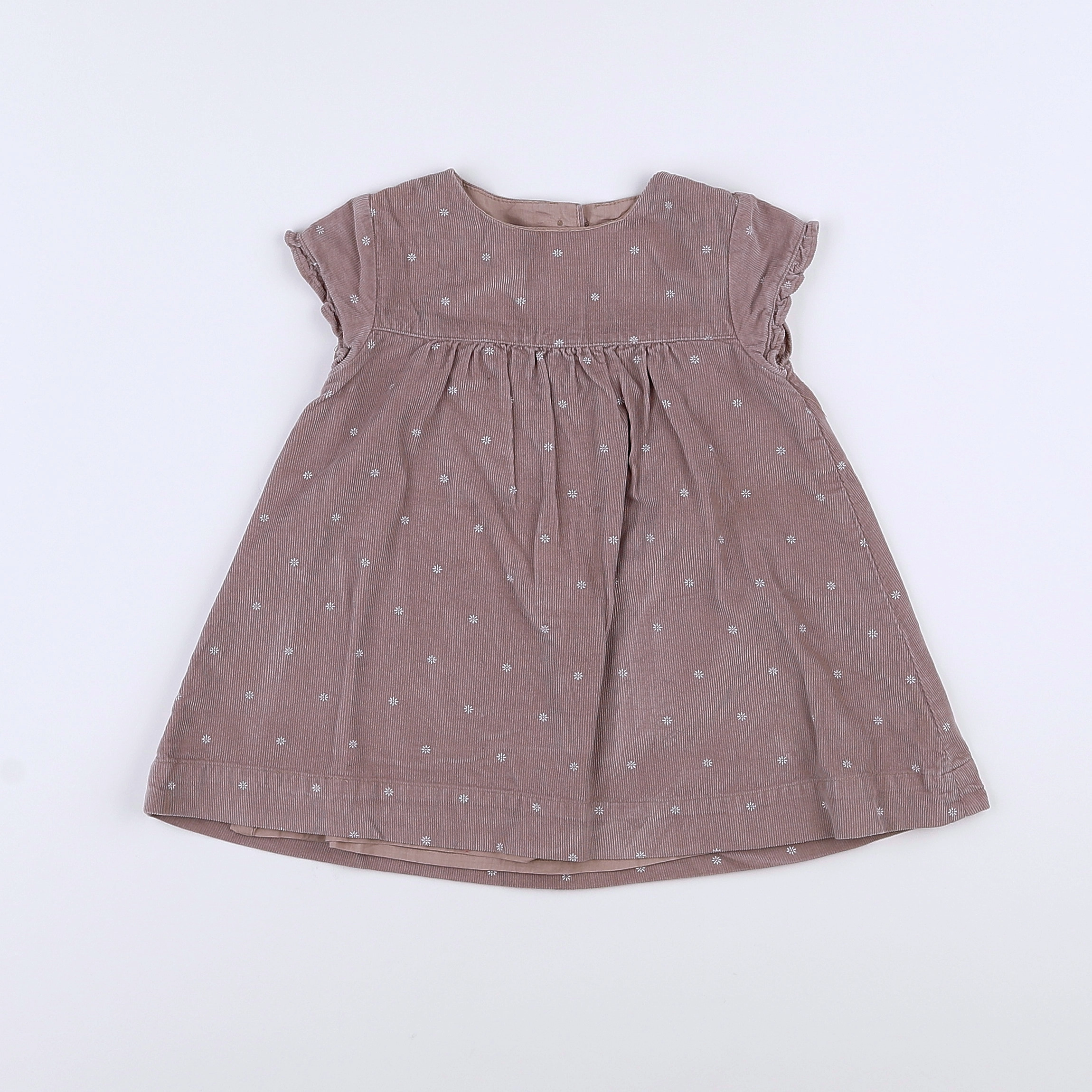 Cyrillus - robe violet - 9 mois