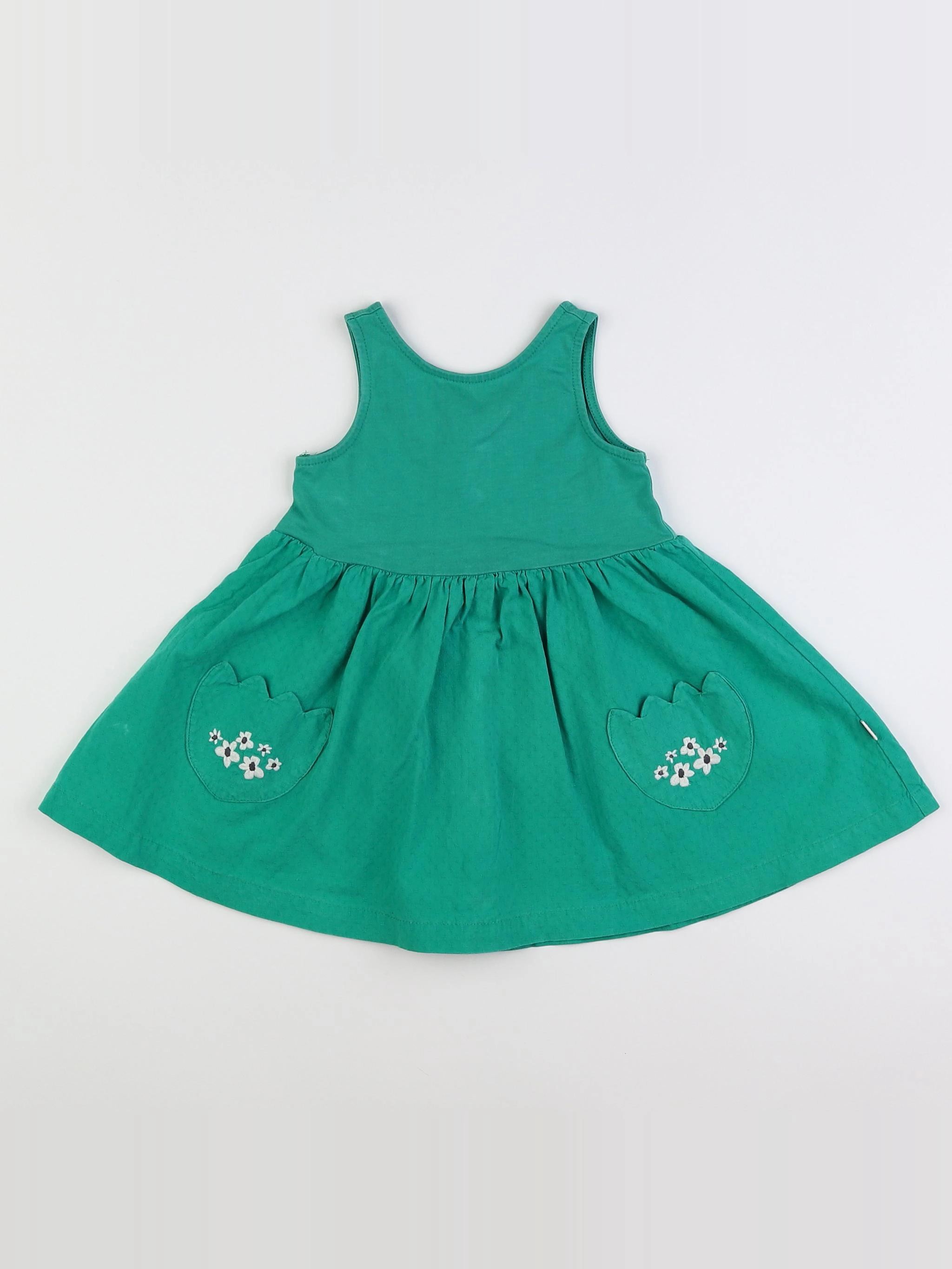 Catimini - robe vert - 12 mois