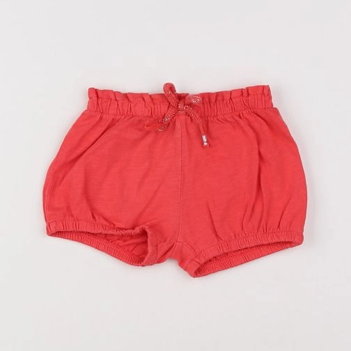 Vertbaudet - short rose - 9 mois