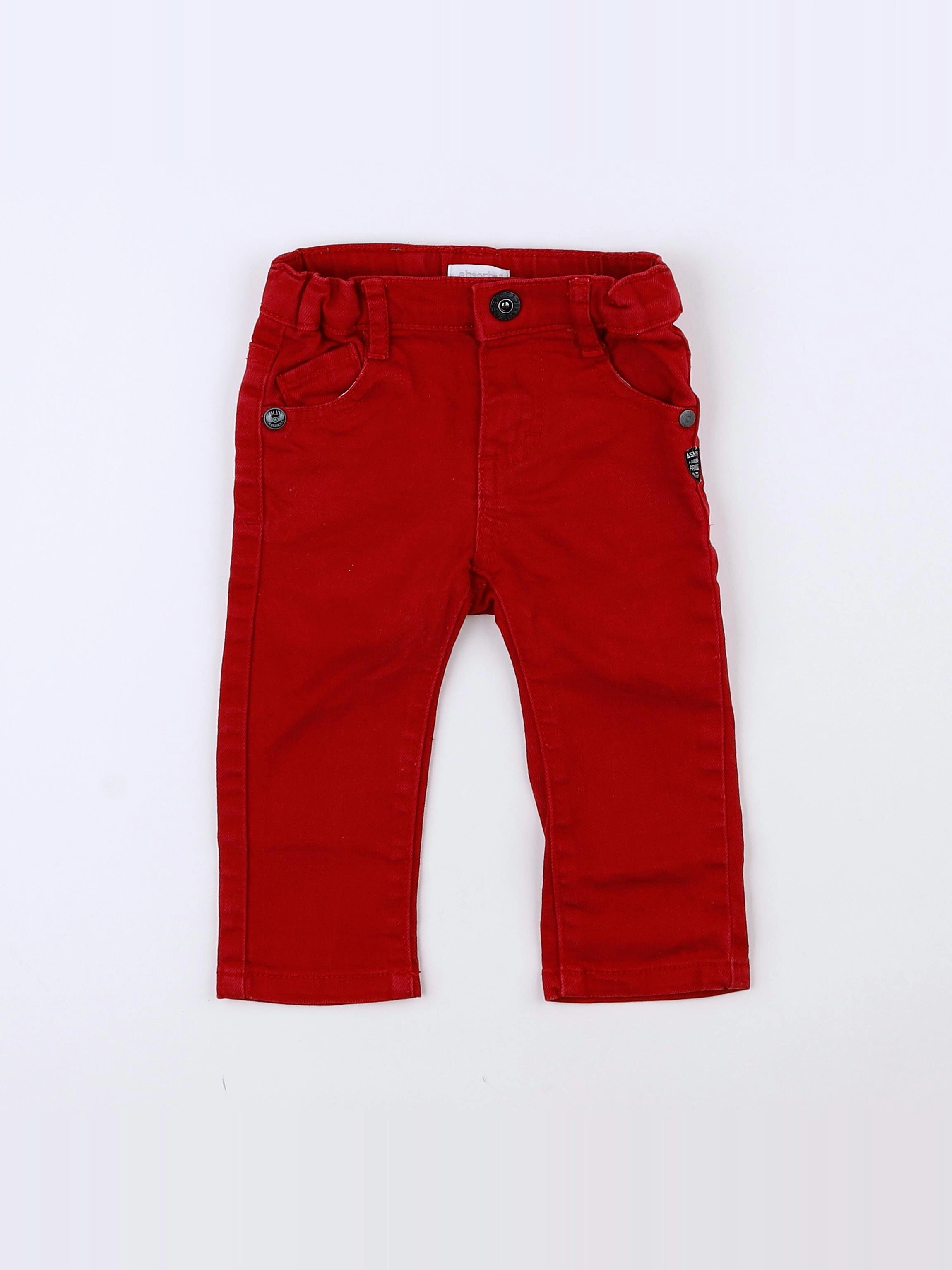 Absorba - pantalon rouge - 12 mois