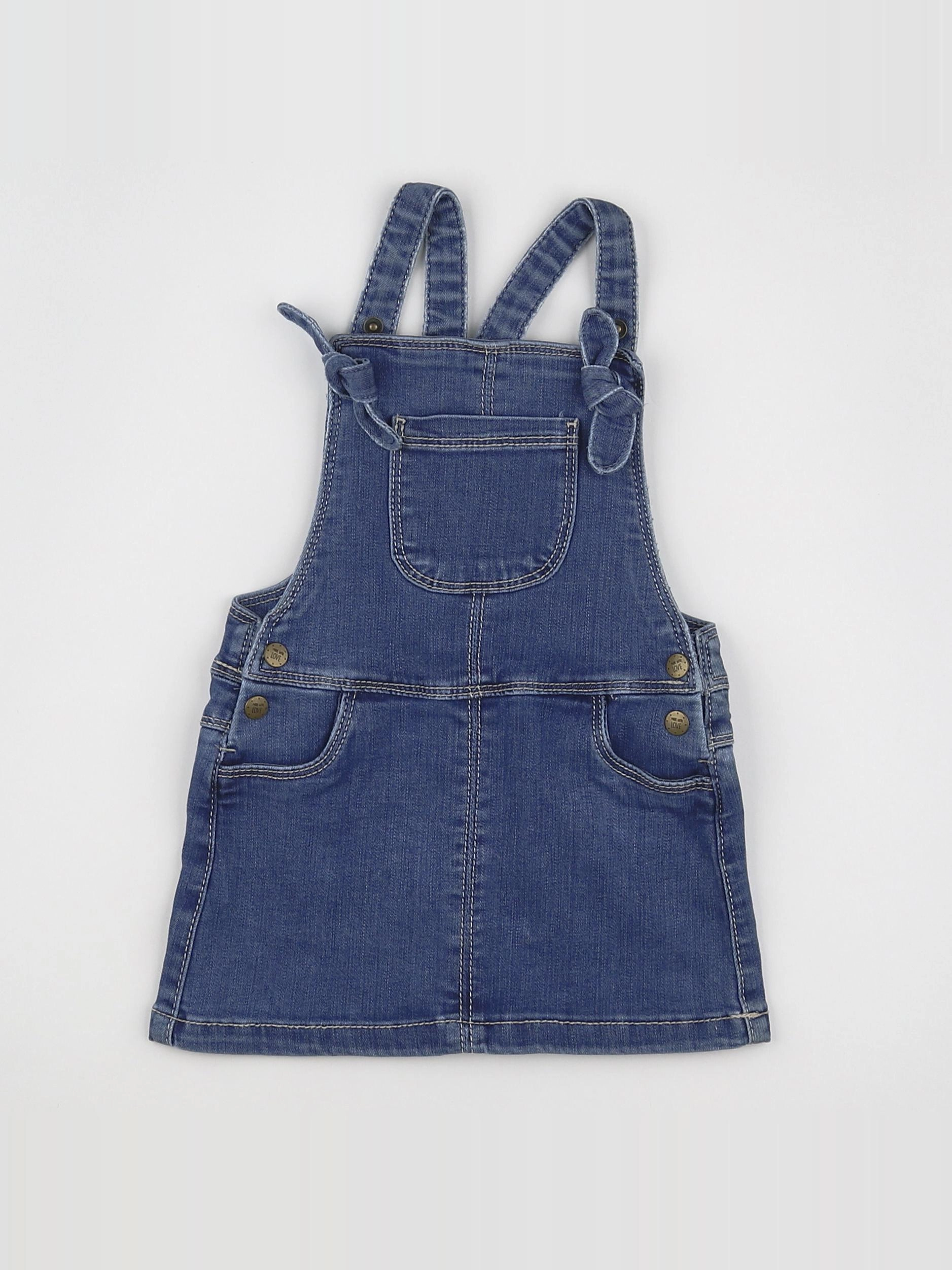 Tape à l'oeil - robe bleu - 18 mois