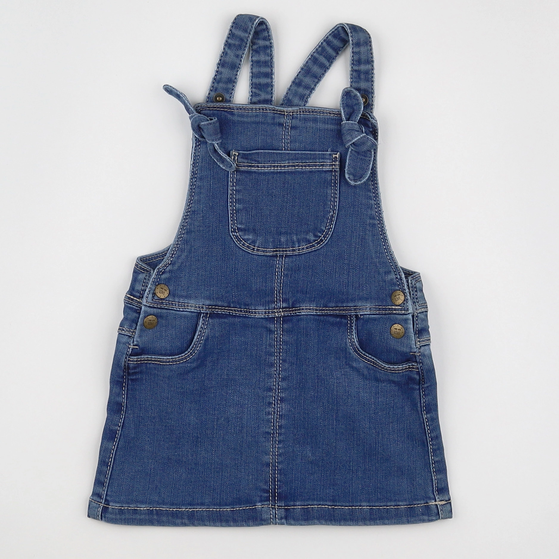 Tape à l'oeil - robe bleu - 18 mois