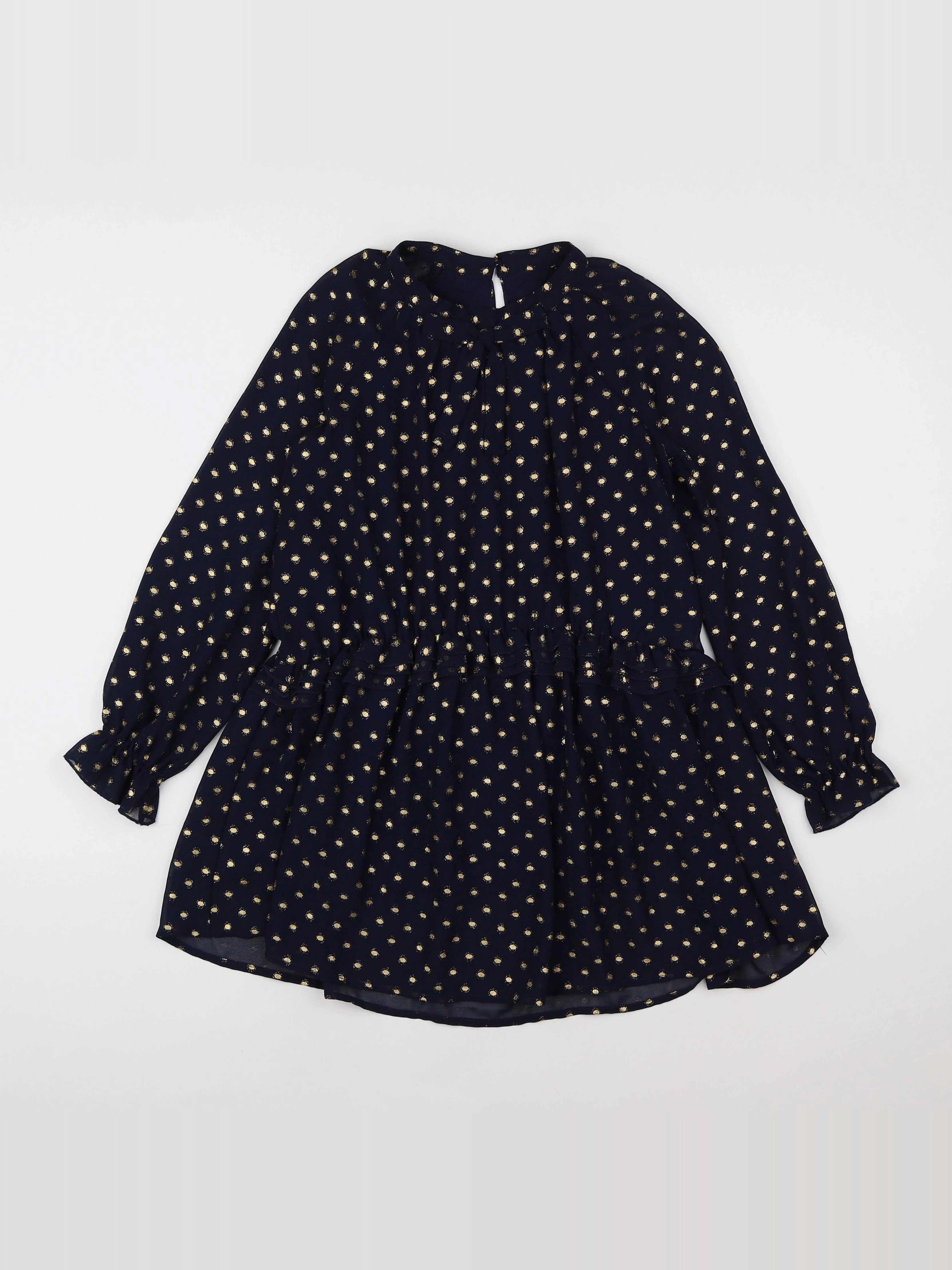 Mayoral - robe or, noir - 10 ans