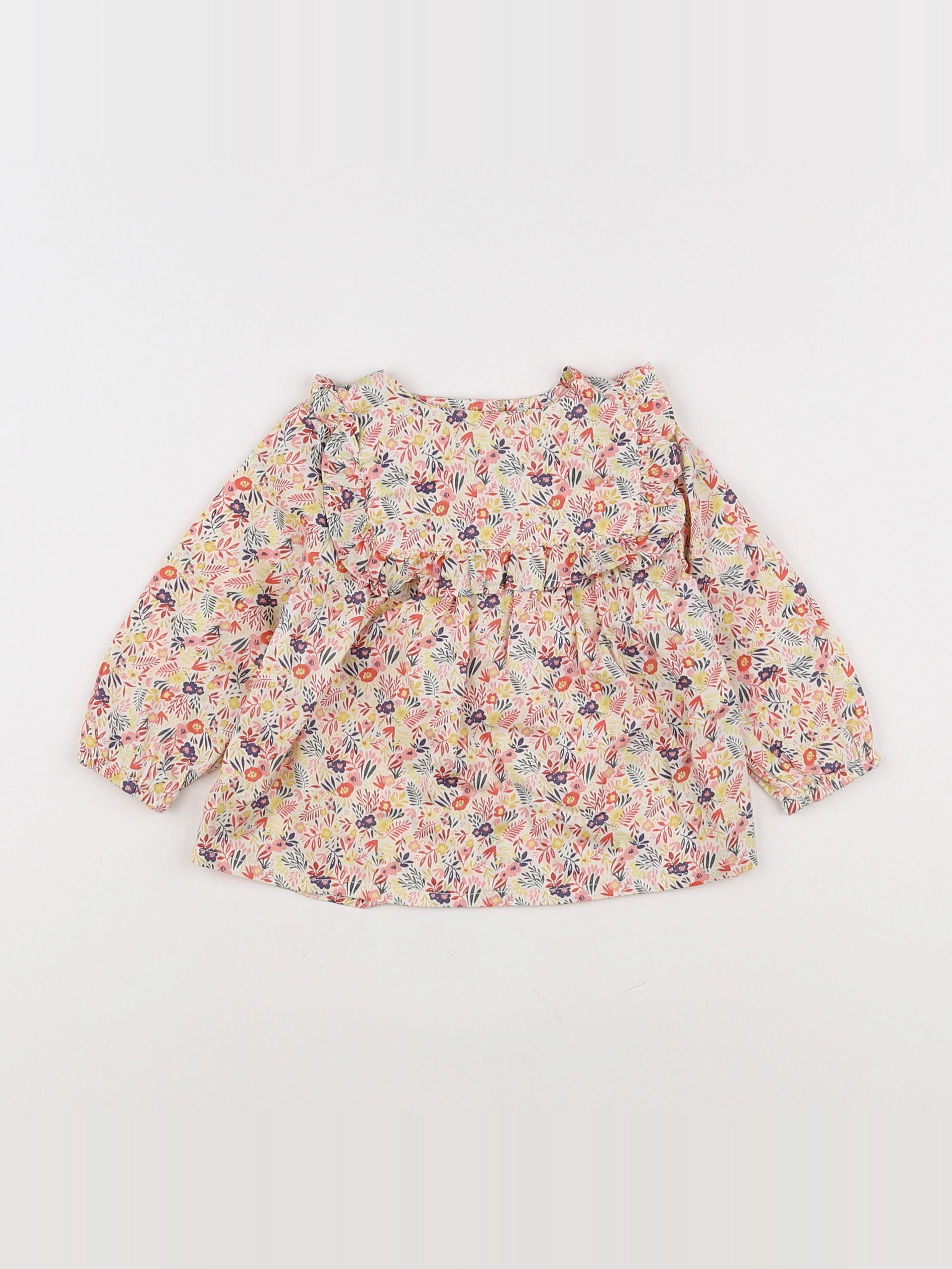 Tape à l'oeil - blouse multicolore - 6 mois