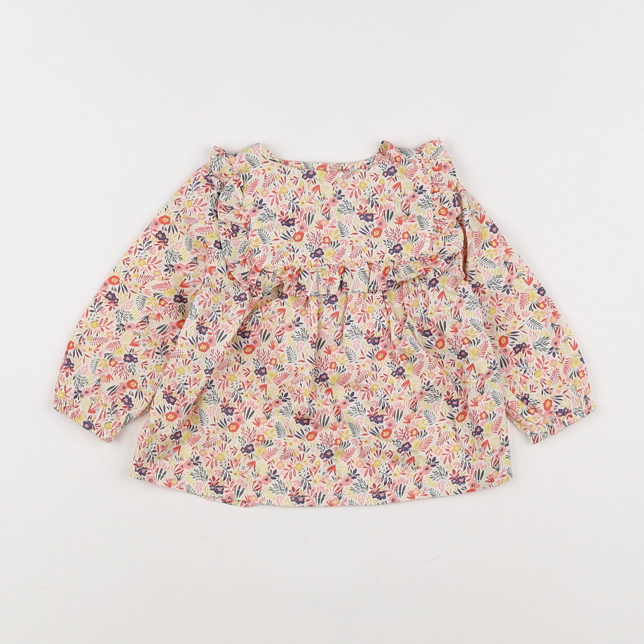 Tape à l'oeil - blouse multicolore - 6 mois