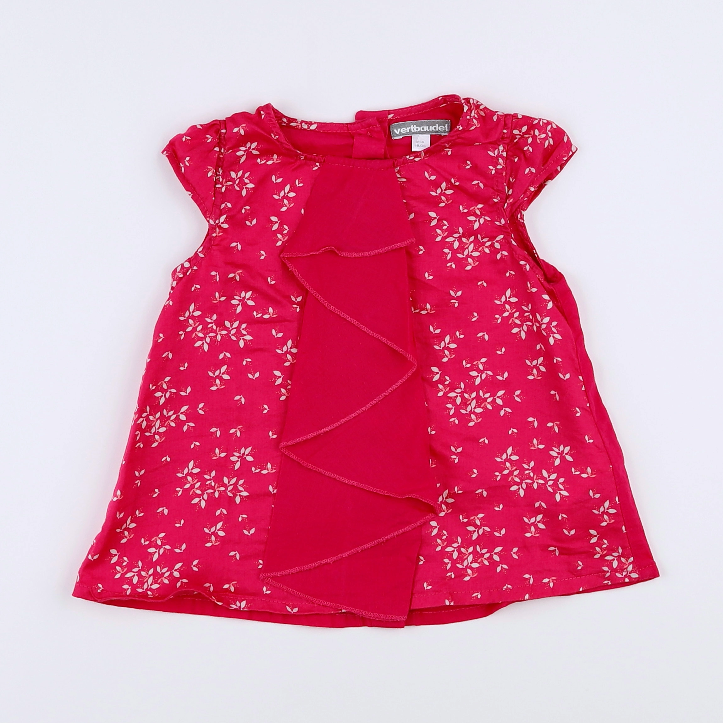 Vertbaudet - robe rose - 18 mois