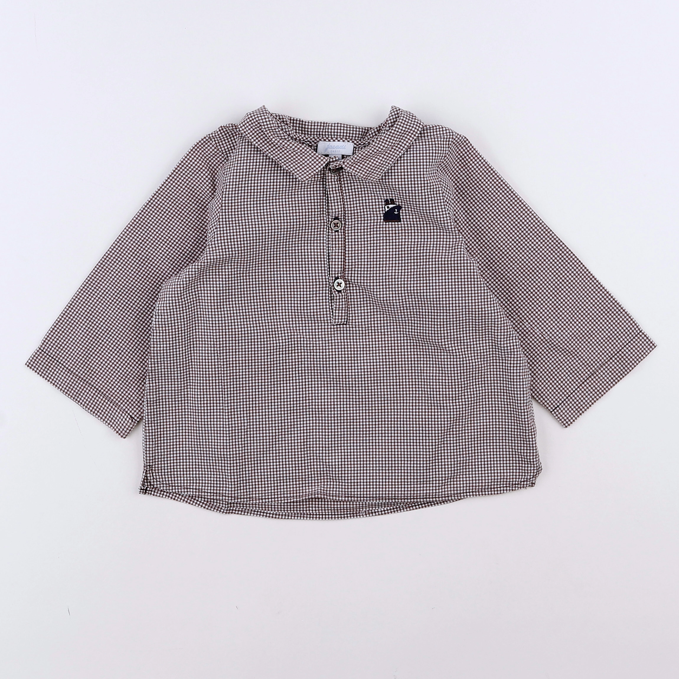 Jacadi - chemise marron - 12 mois