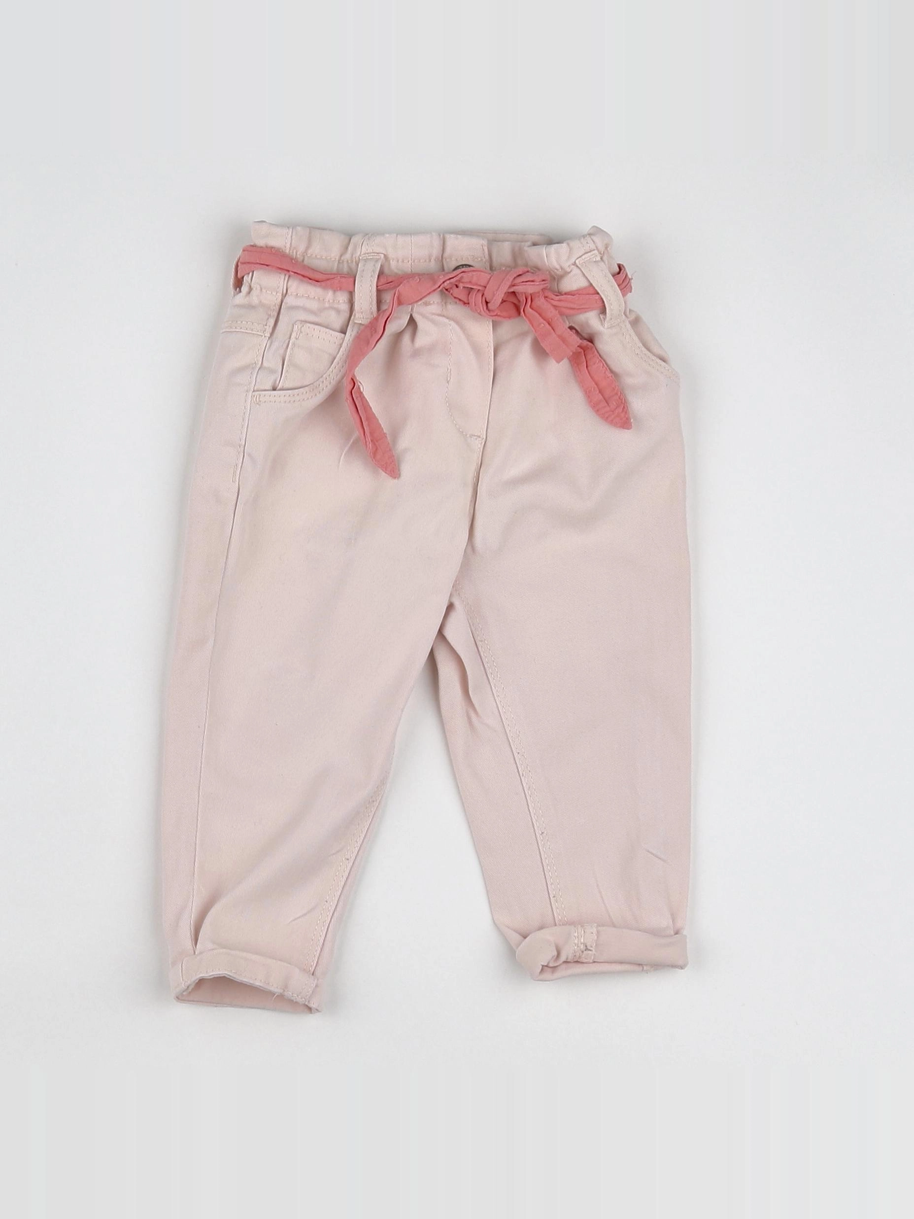 Tape à l'oeil - pantalon rose - 12 mois