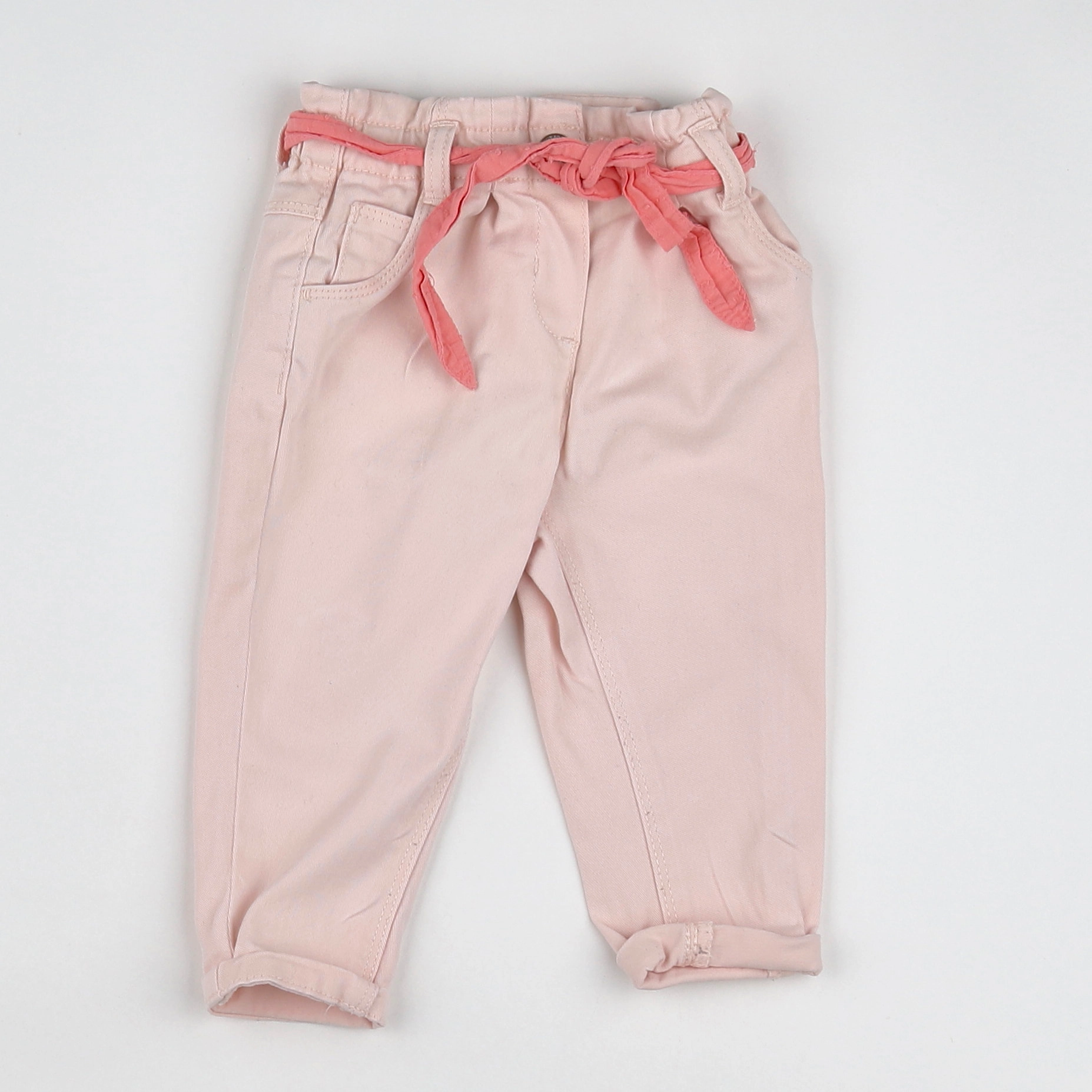 Tape à l'oeil - pantalon rose - 12 mois