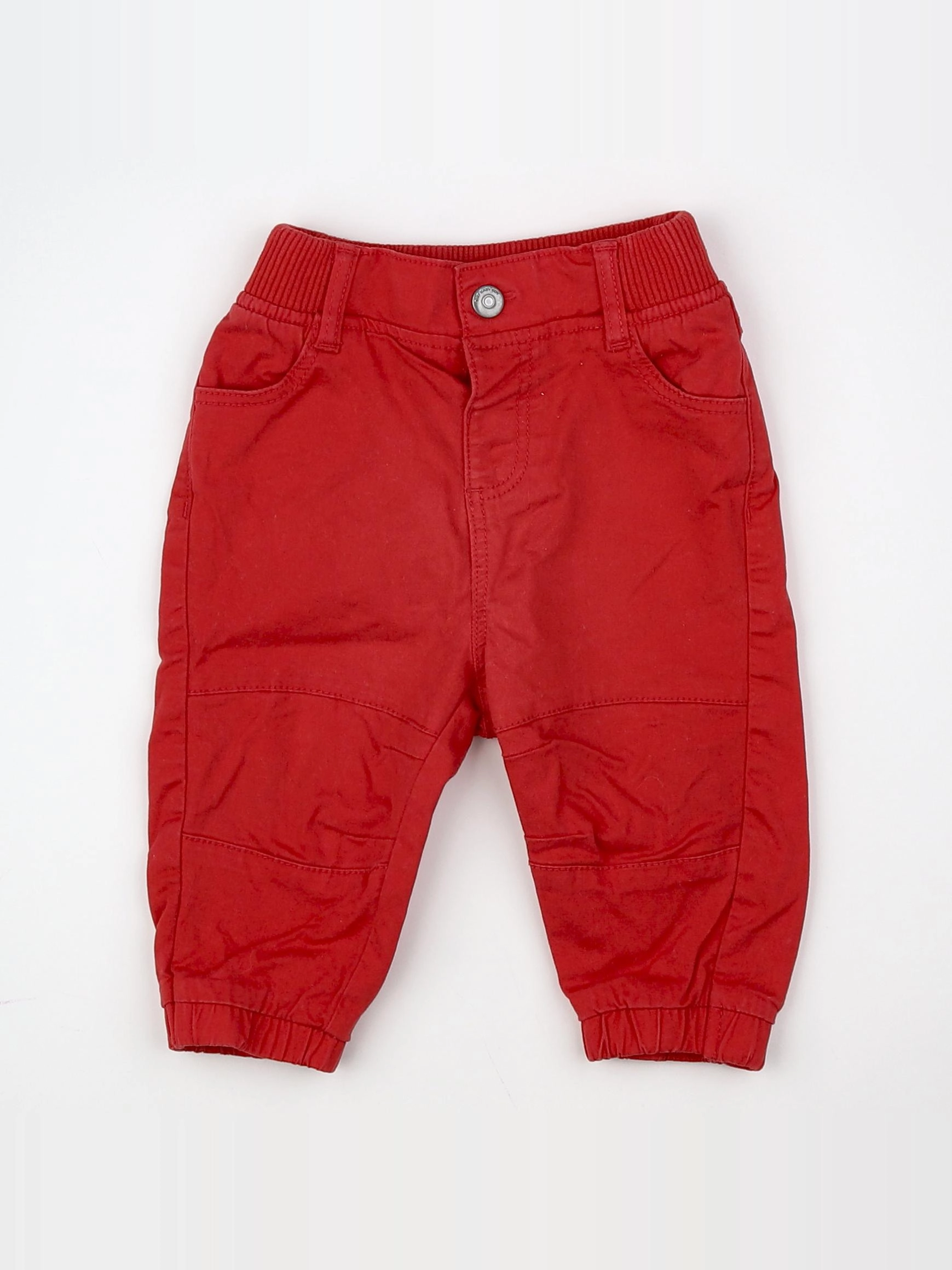 Tape à l'oeil - pantalon rouge - 12 mois