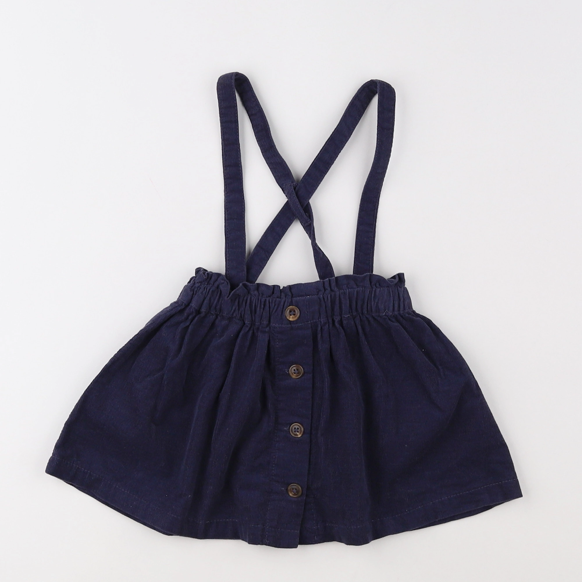 Vertbaudet - jupe bleu - 12 mois