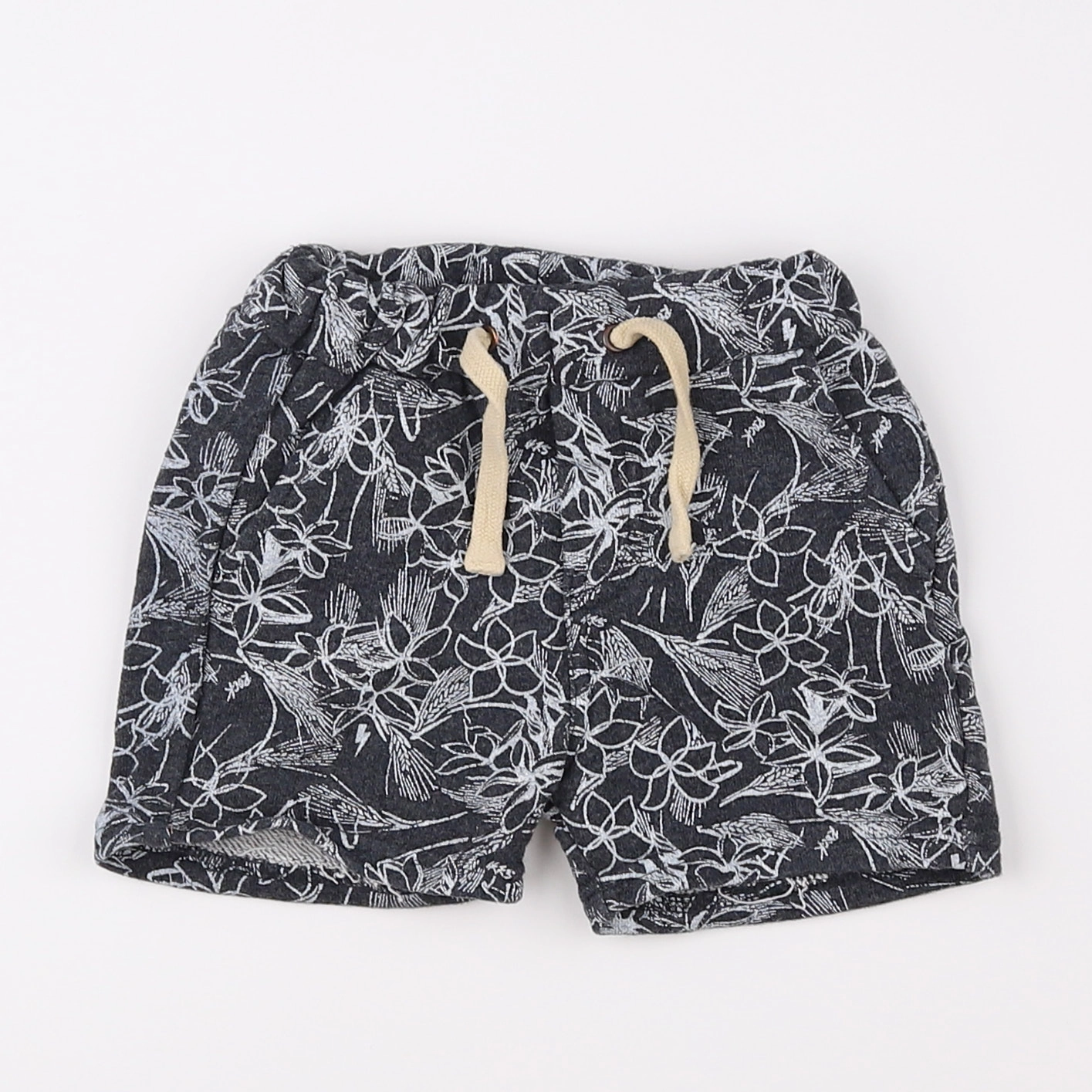 IKKS - short noir, gris - 12 mois