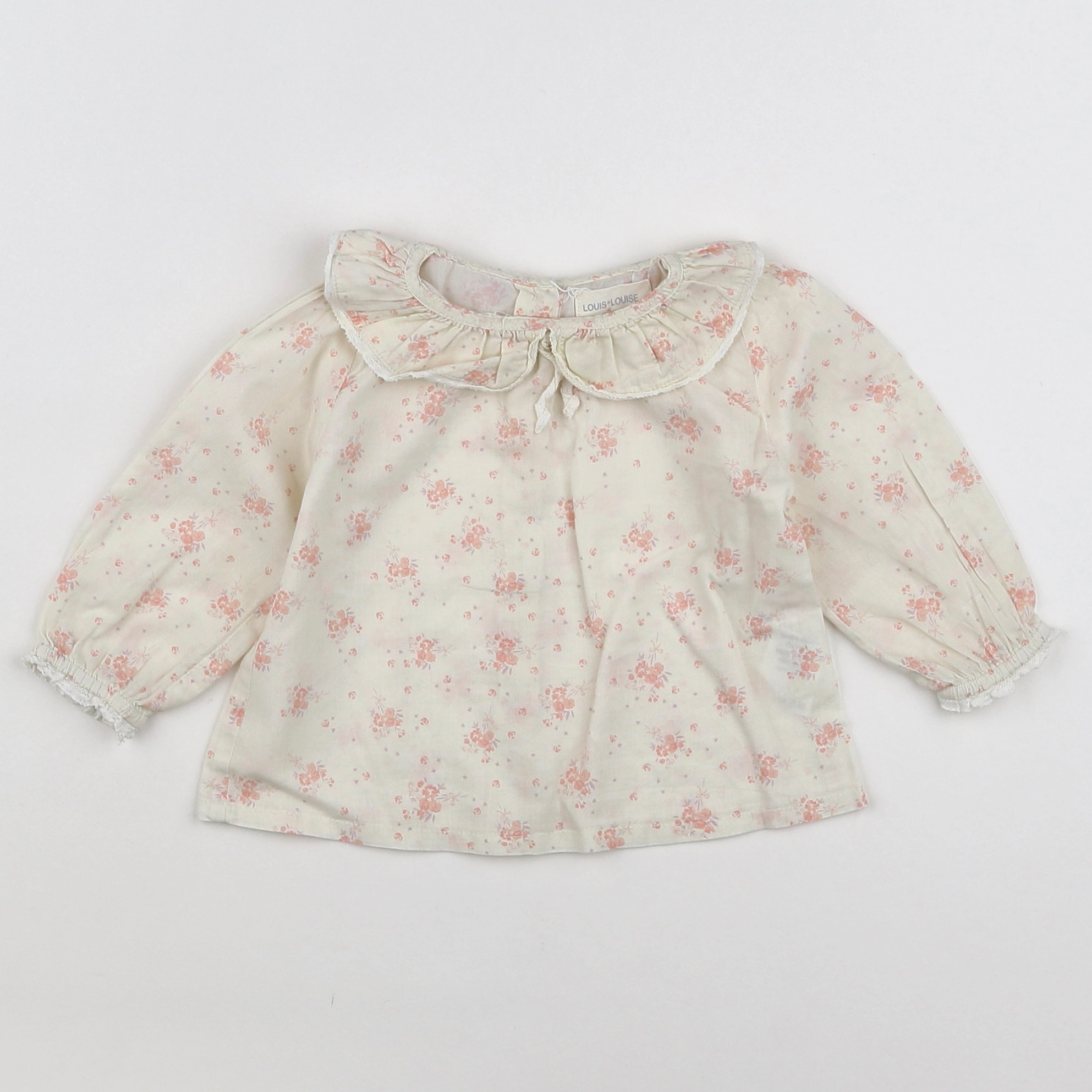 Louis et Victorie - blouse beige - 6 mois