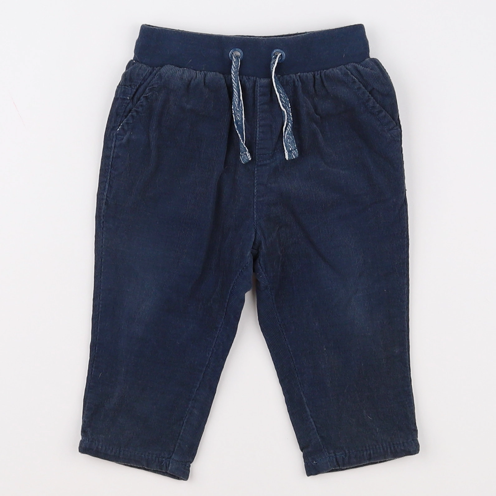 Vertbaudet - pantalon bleu - 3 mois