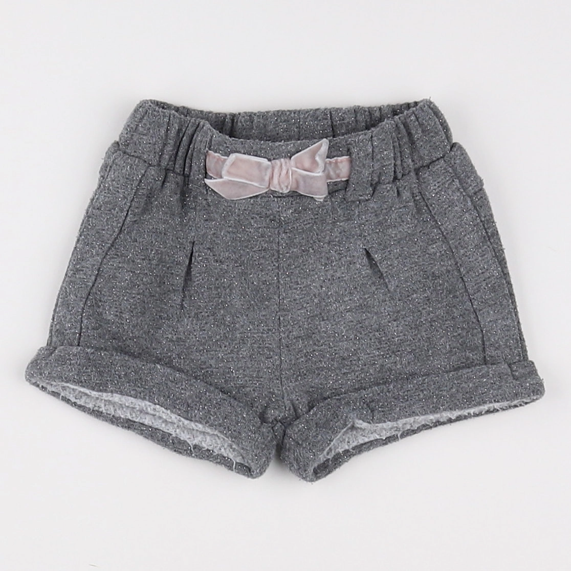 Vertbaudet - short gris - 3 mois