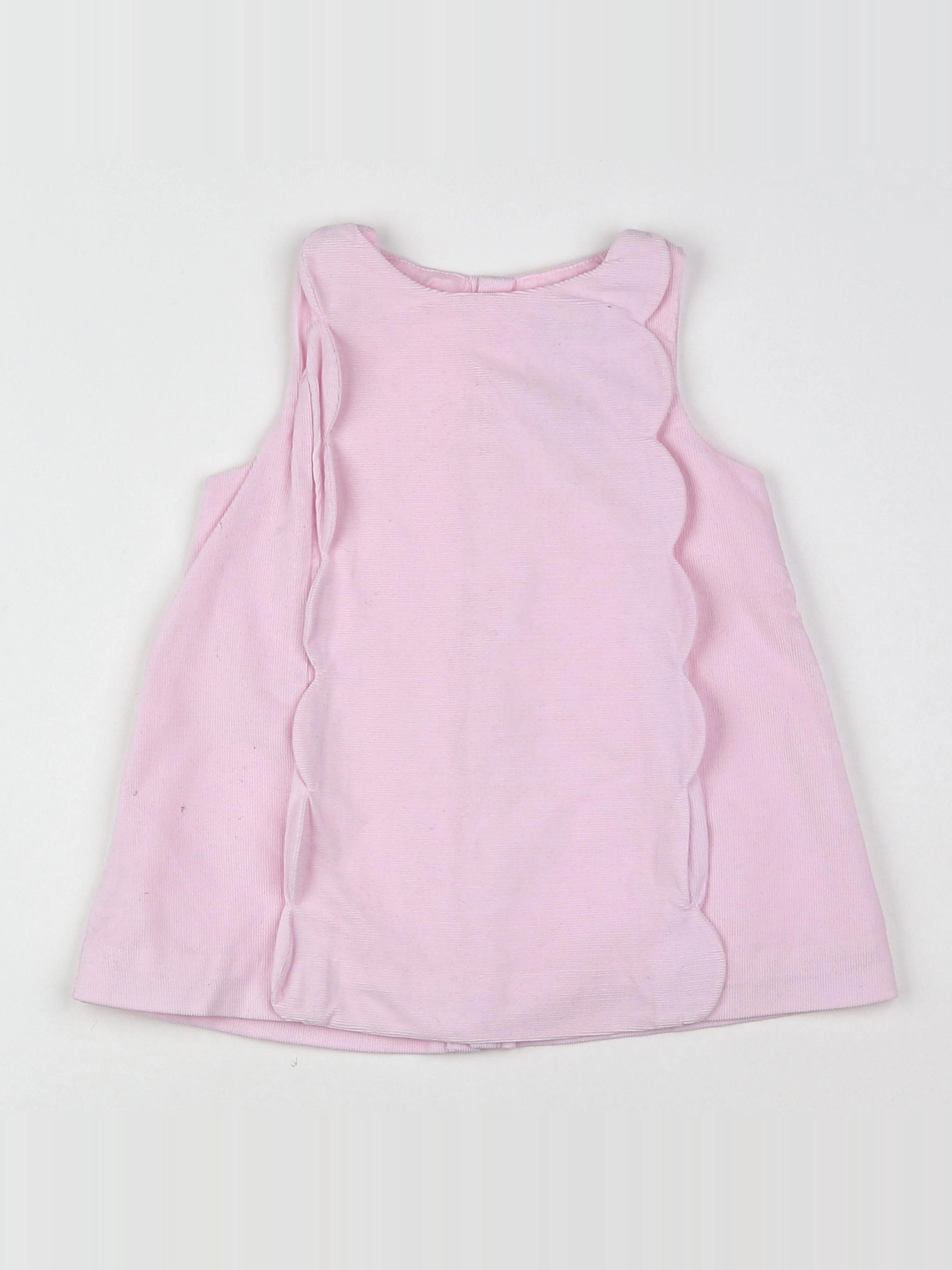 Jacadi - robe rose - 12 mois