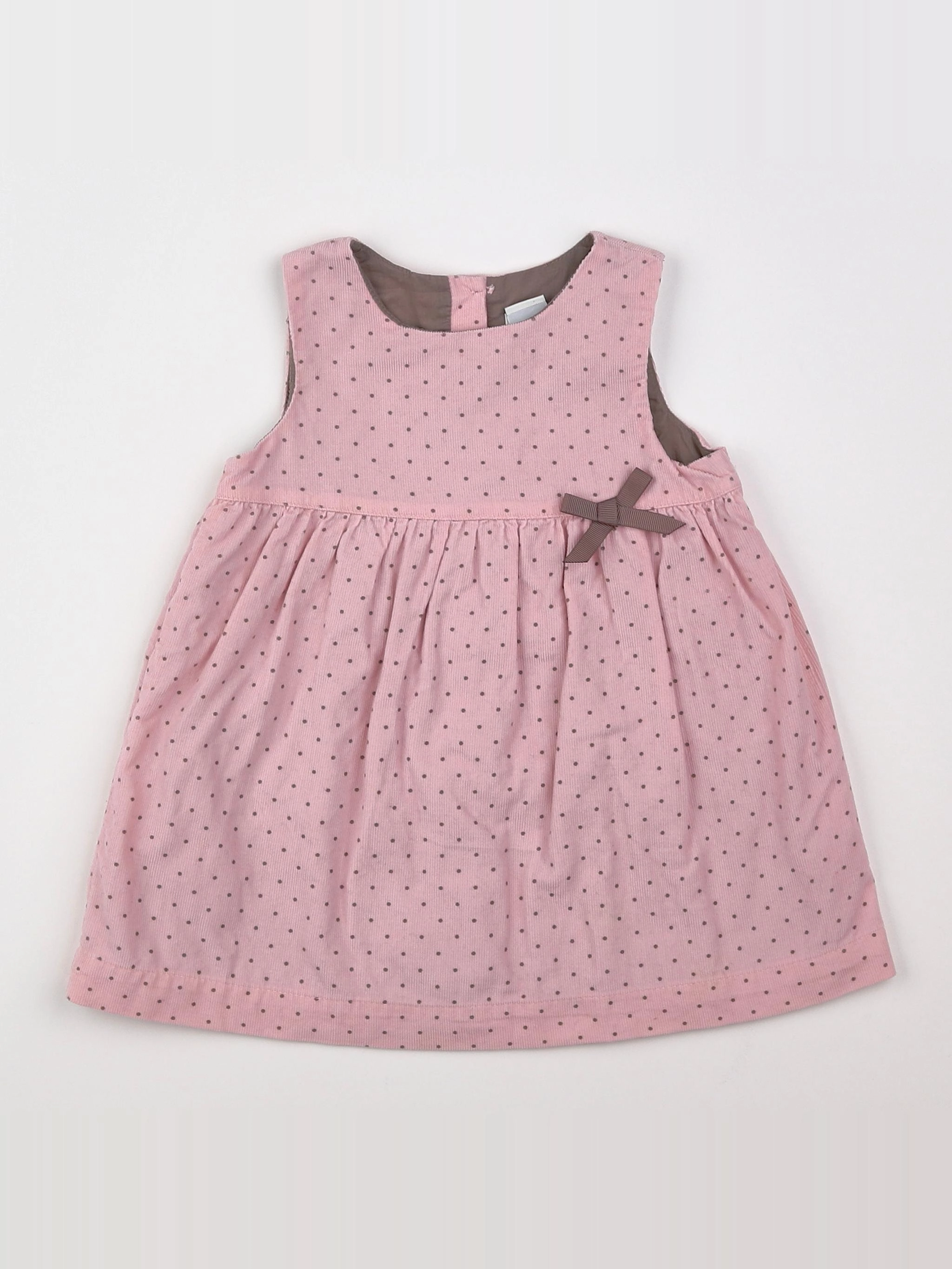 Cyrillus - robe rose - 12 mois