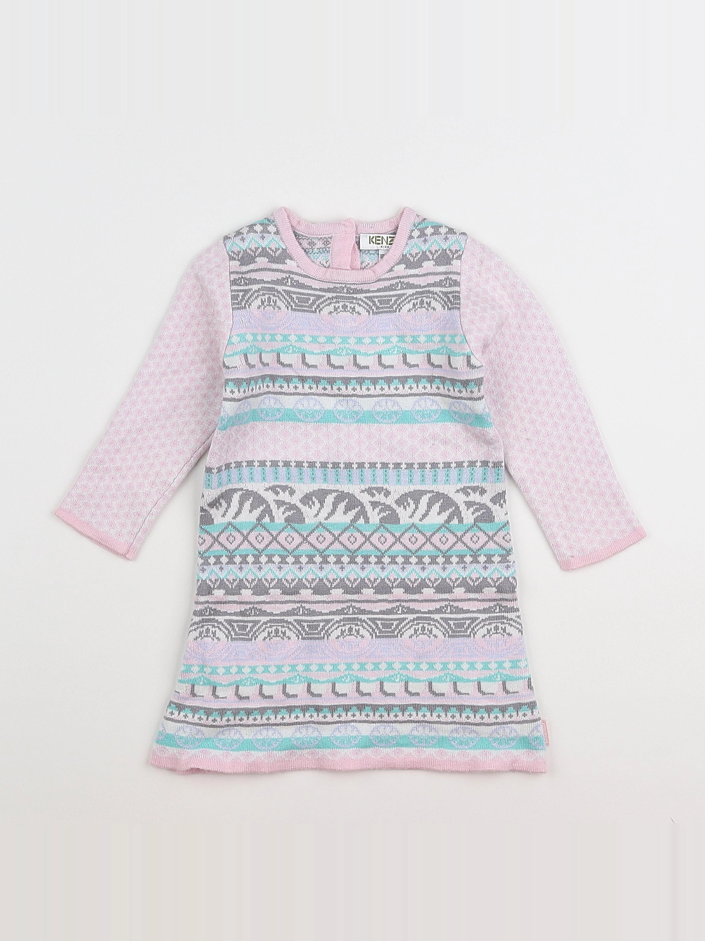 Kenzo - robe multicolore - 18 mois
