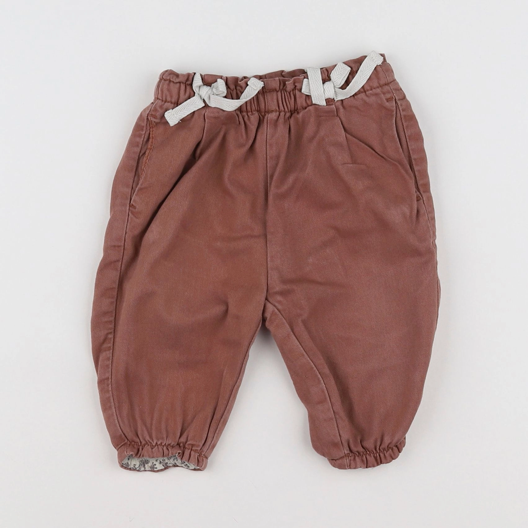 Zara - pantalon marron - 3/6 mois