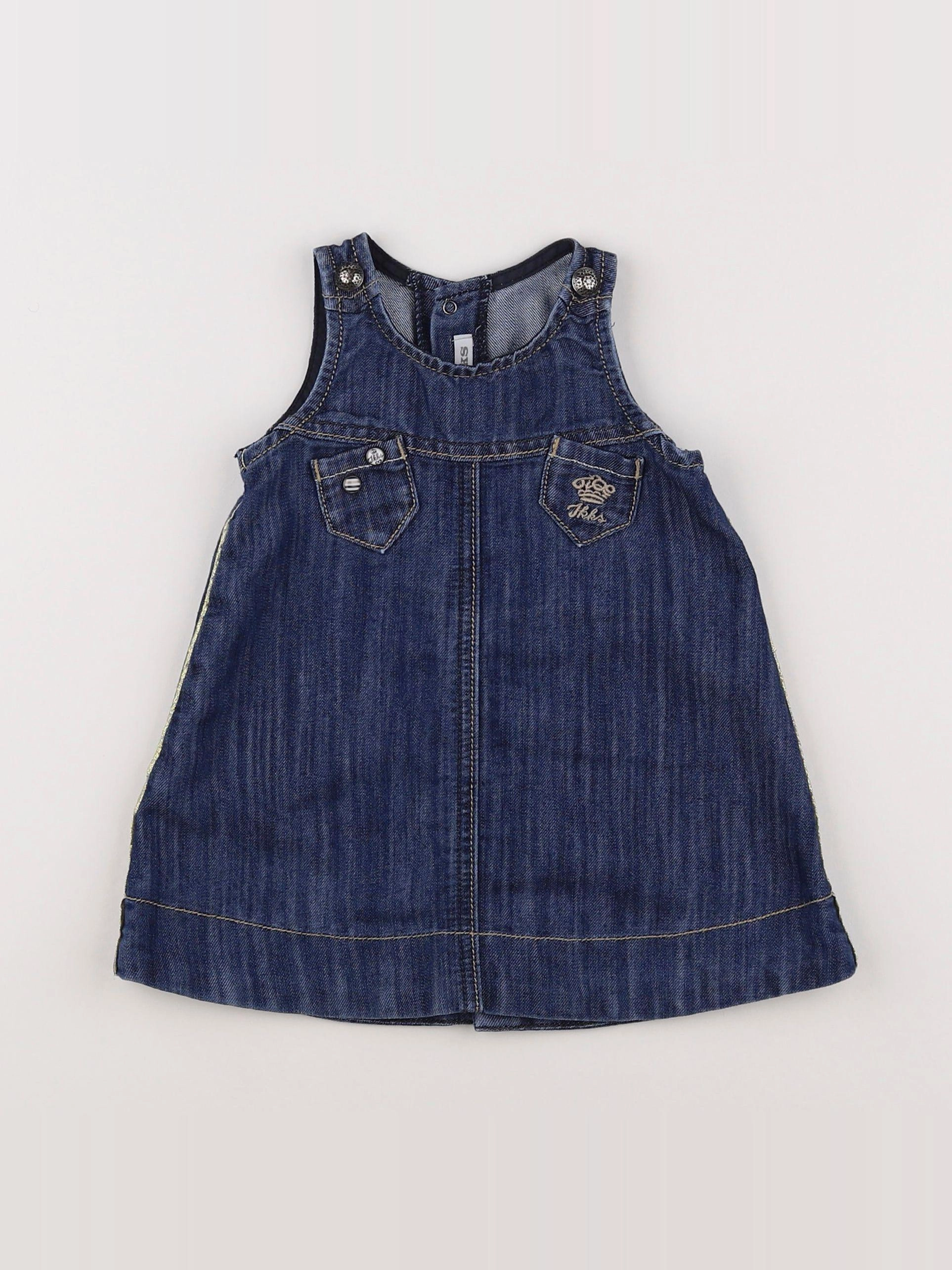 IKKS - robe bleu - 12 mois