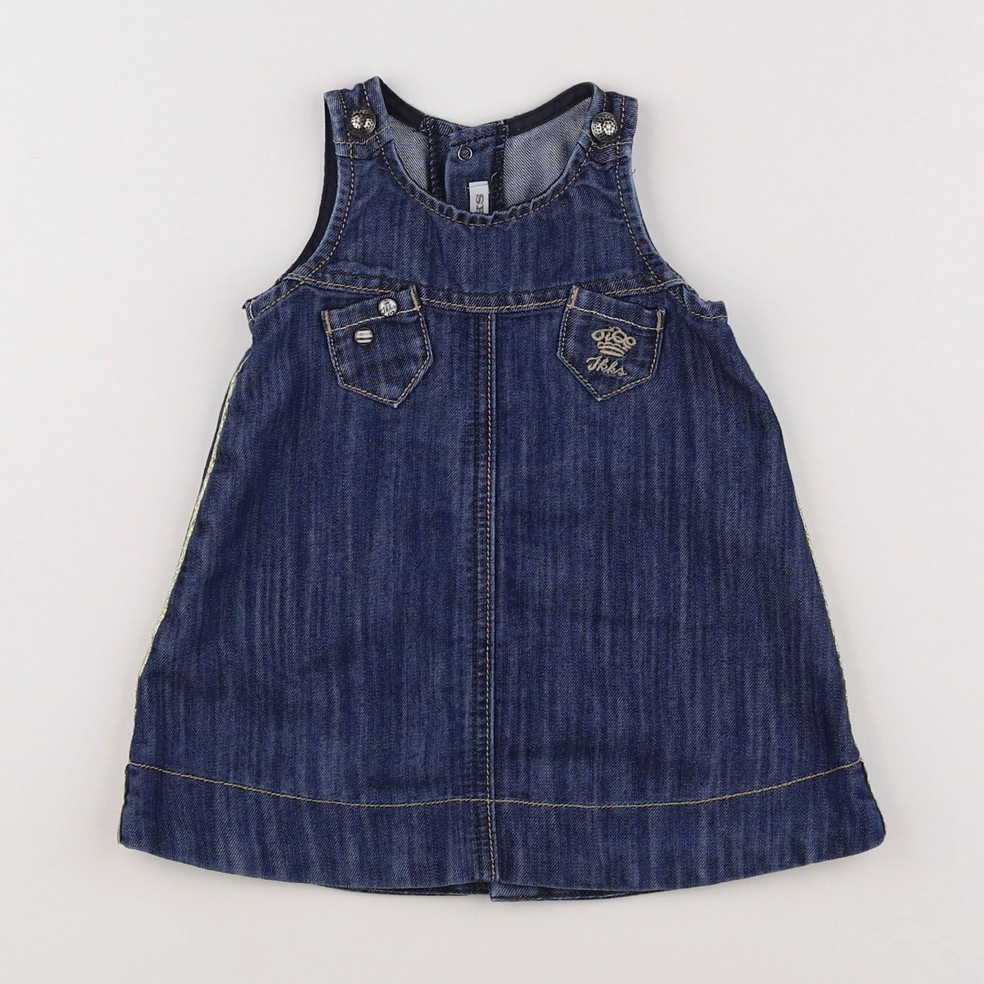 IKKS - robe bleu - 12 mois