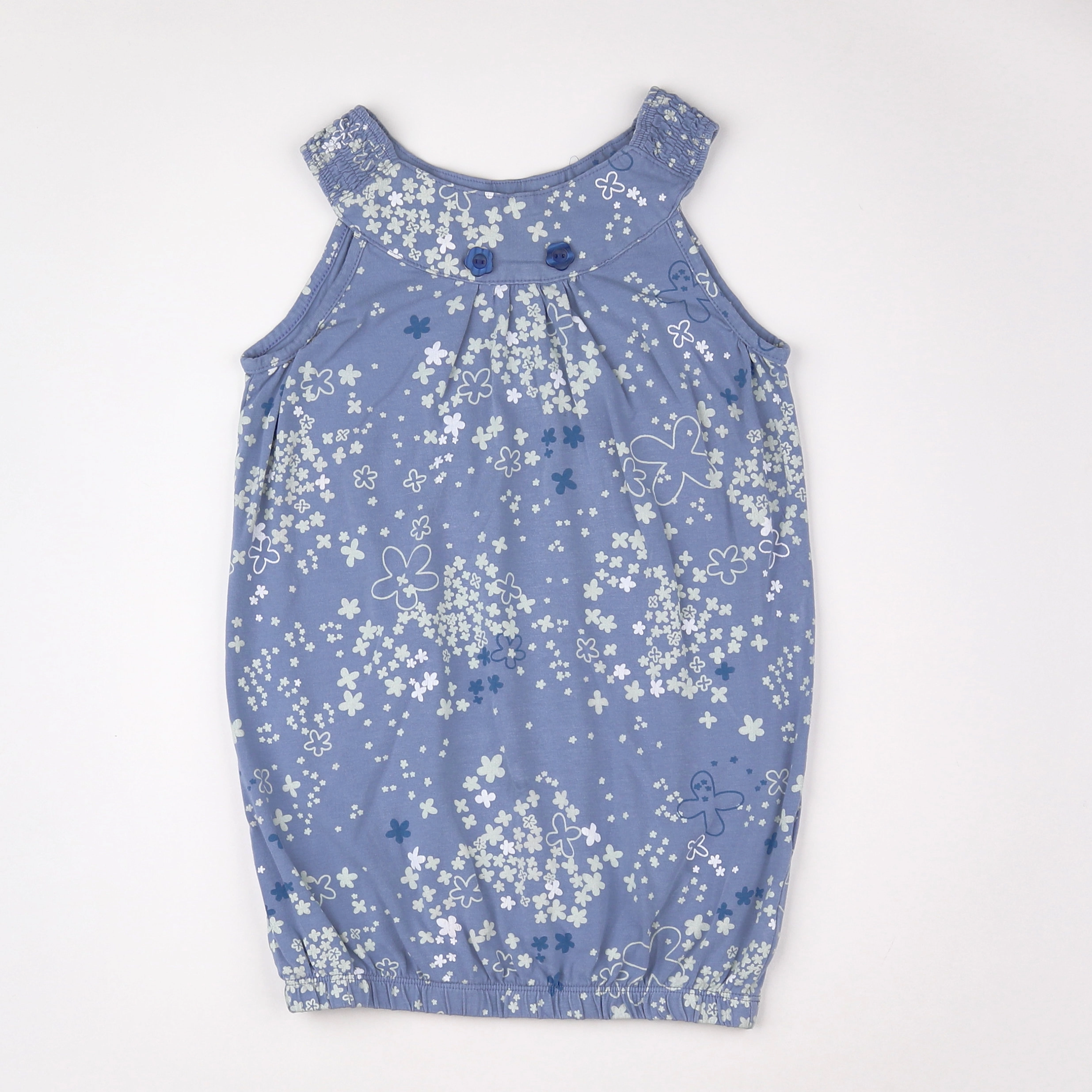 Vertbaudet - robe bleu - 6 ans